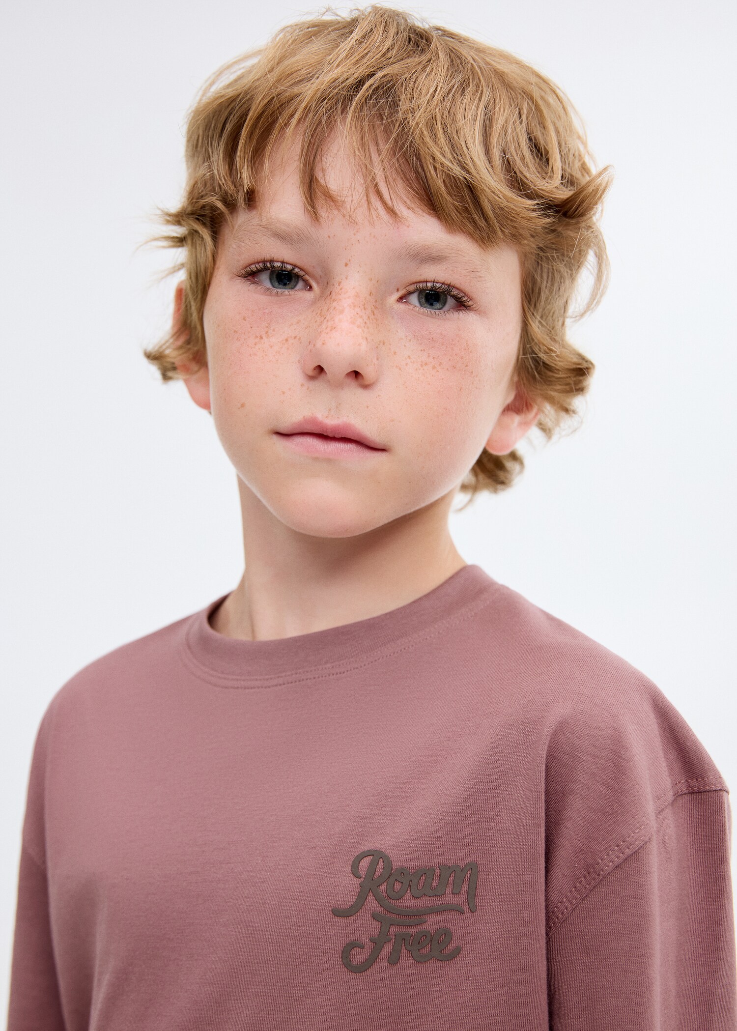 Printed cotton-blend T-shirt - Details of the article 1