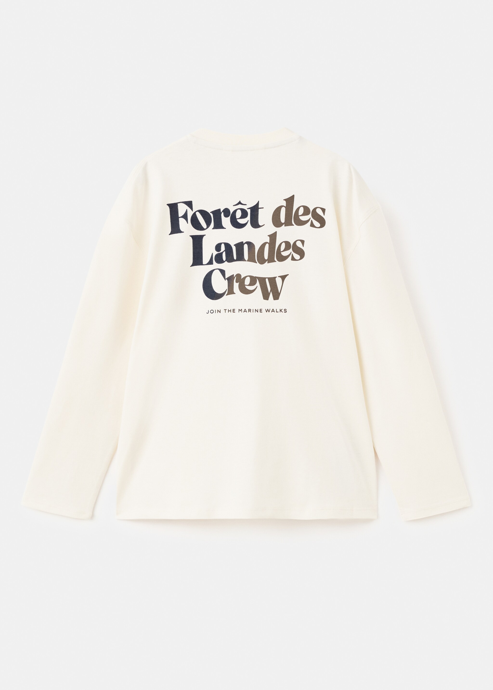 T-shirt foret - Reverse of the article, Off White. Ref: 17026343-00.