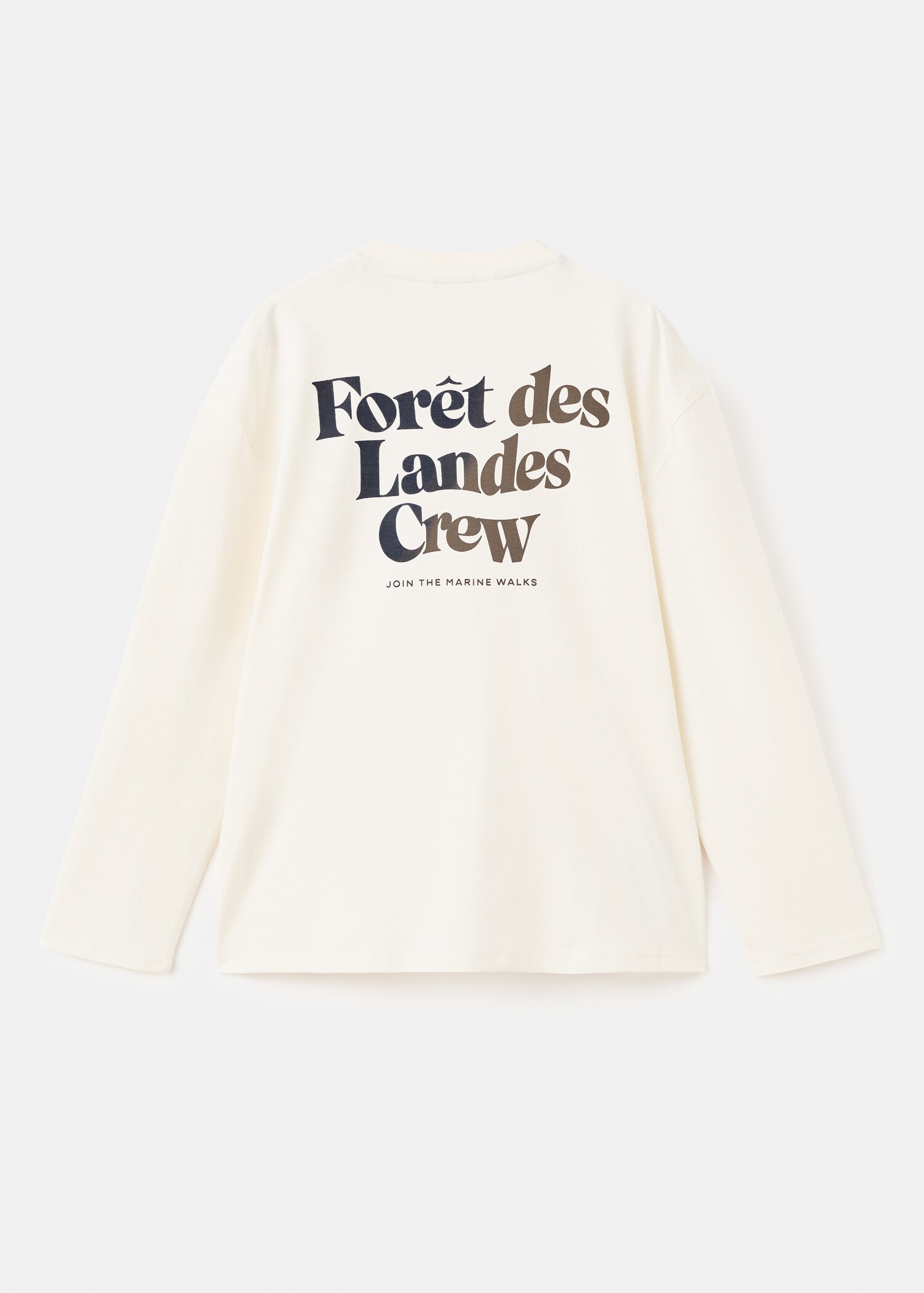 T-shirt foret - Reverse of the article