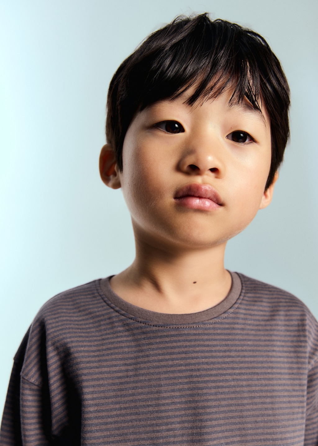 Striped cotton t-shirt