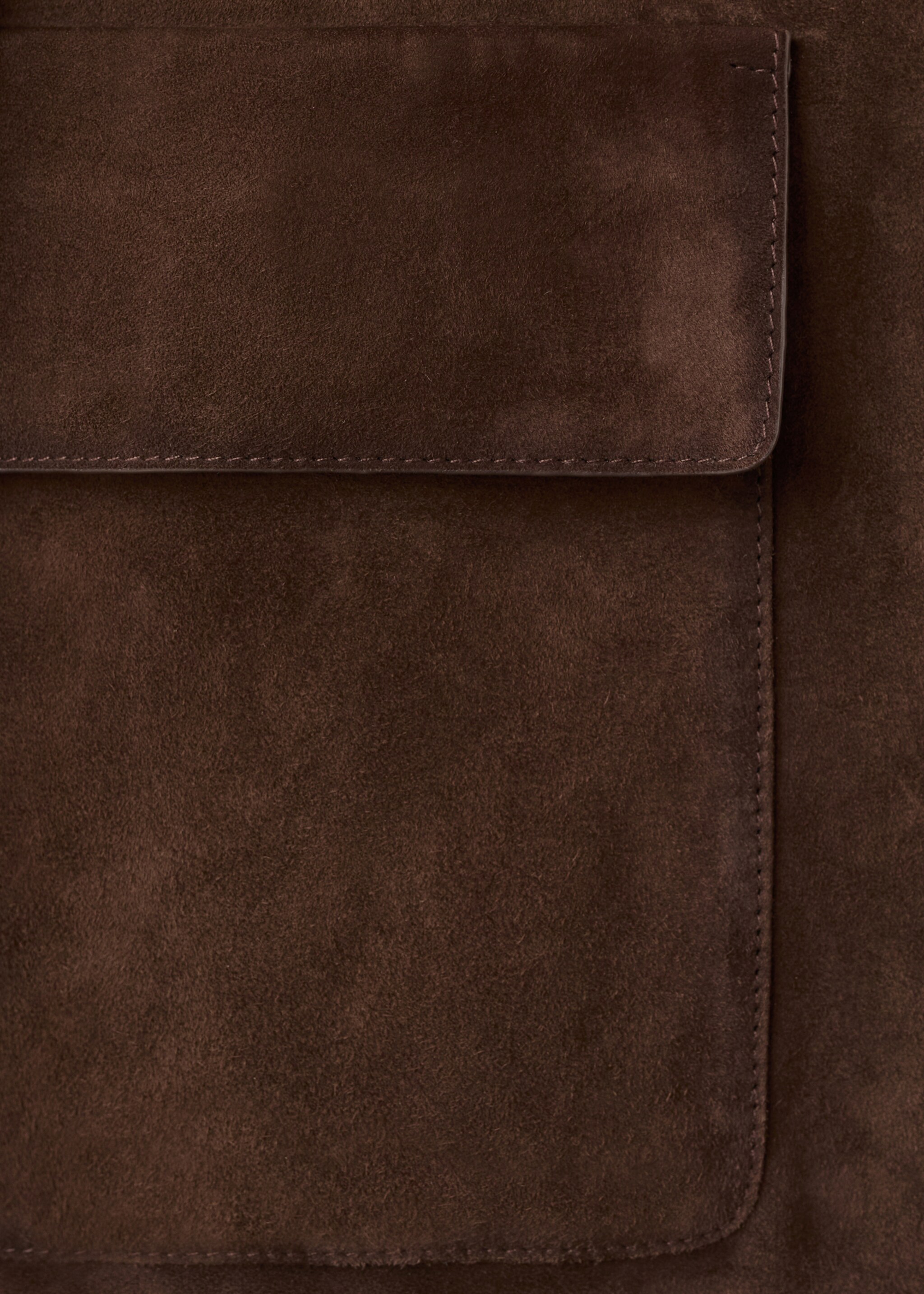 100% leather short jacket - Details of the article 0, Brown. Ref: 17026347-00.
