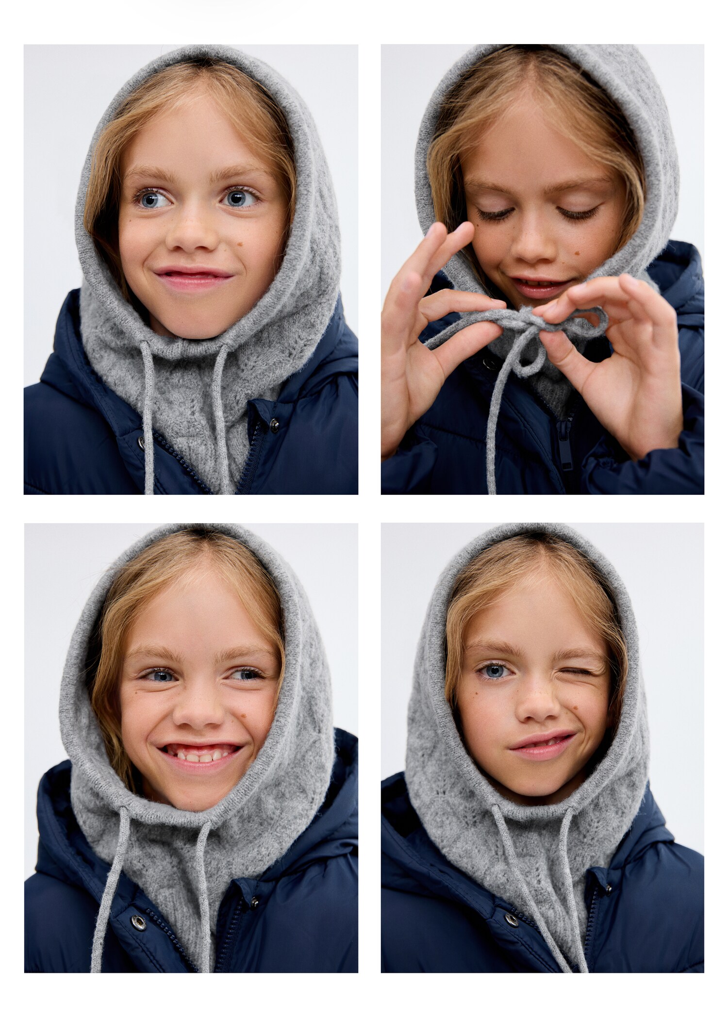 Knitted hooded beanie - Details of the article 5
