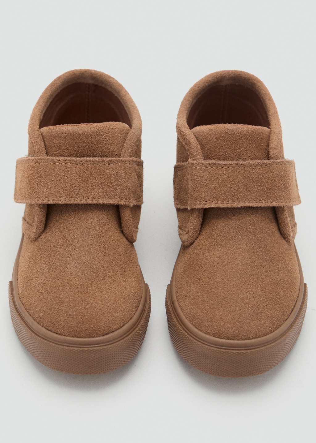 Velcro leather shoes