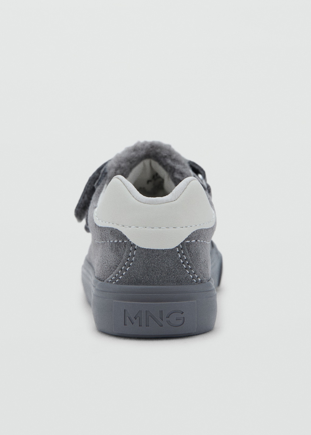 Leather mixed sneakers