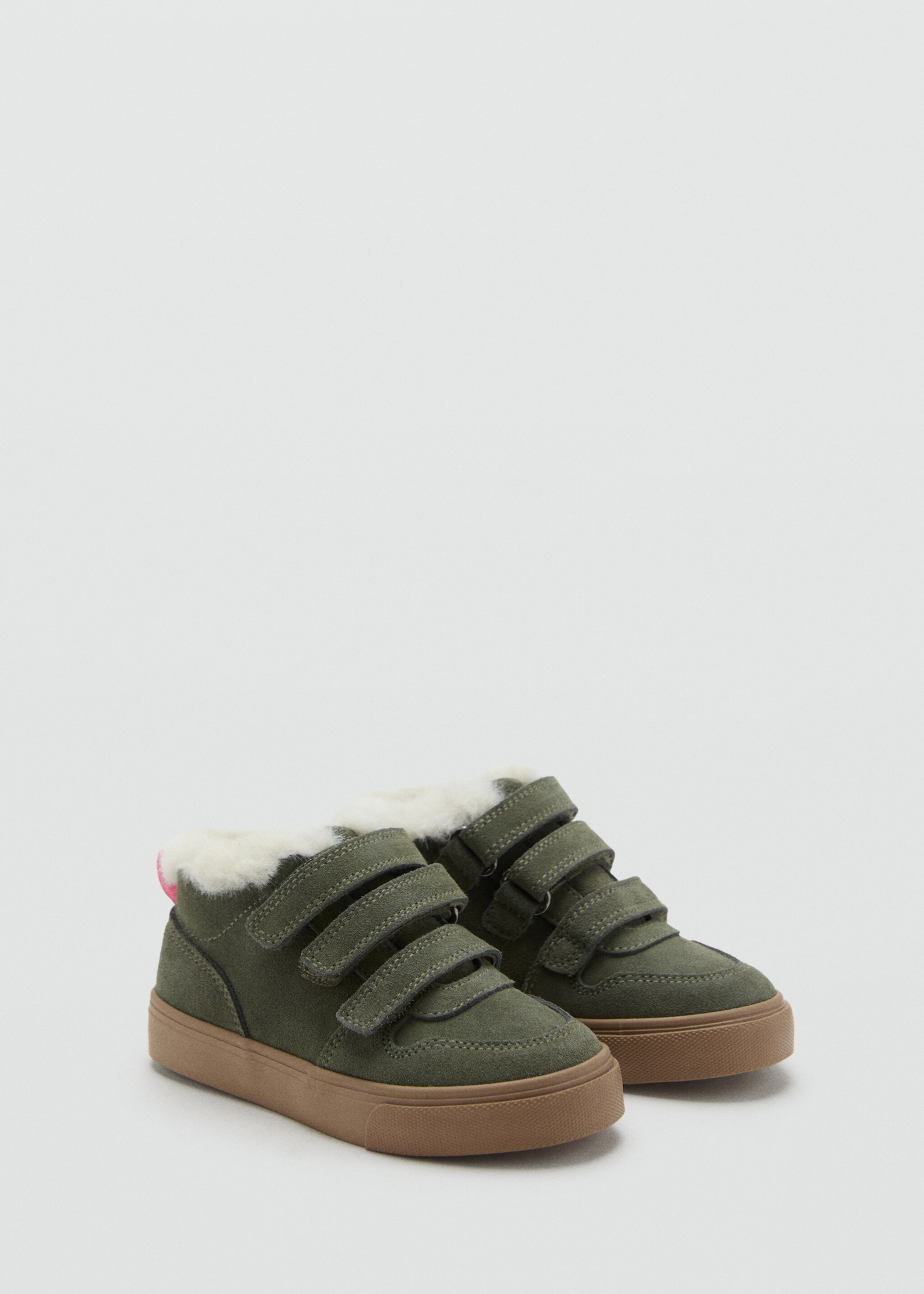 Sport shoes velcros - Medium plane, Khaki. Ref: 17026353-00.