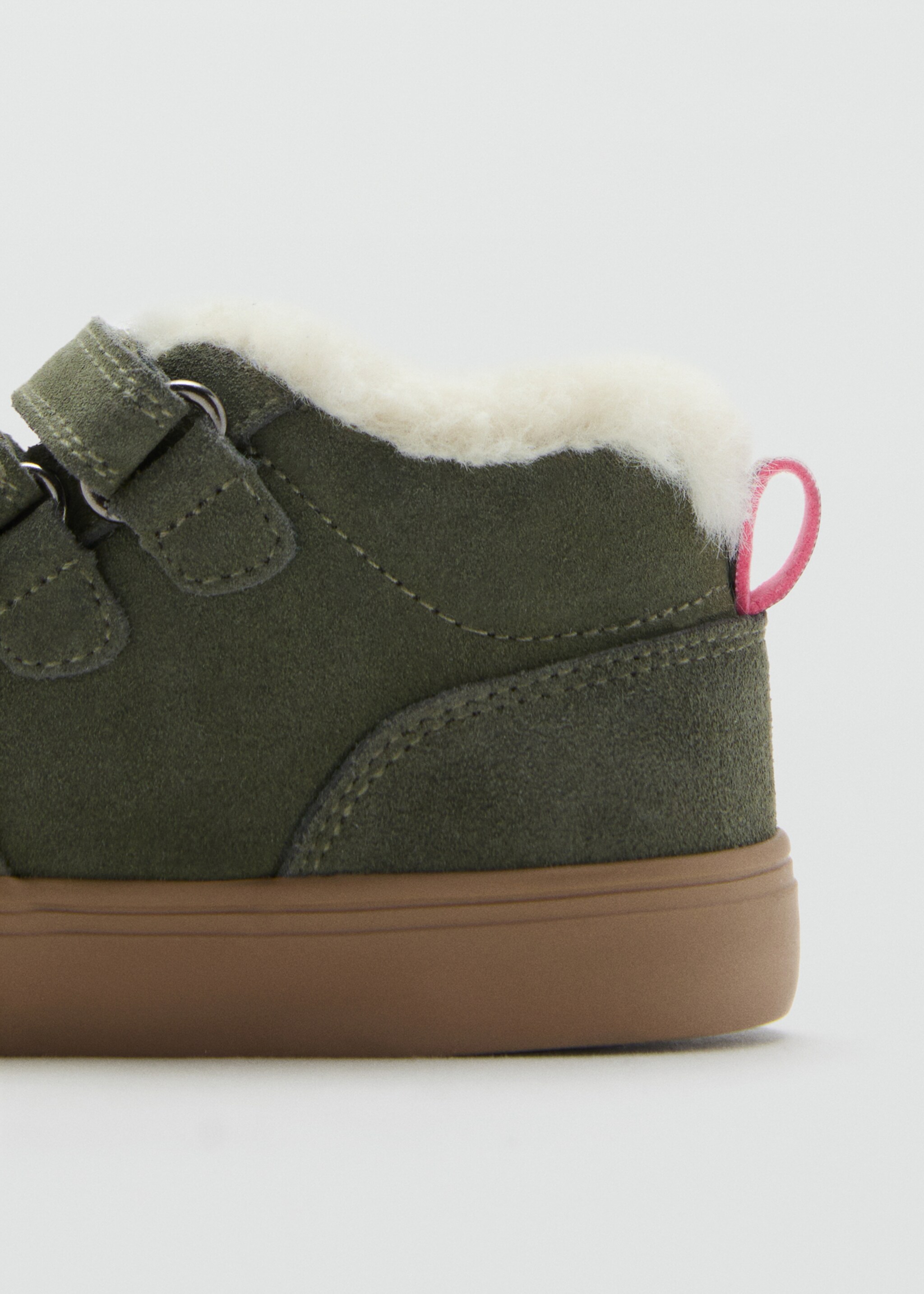 Sport shoes velcros - Details of the article 1, Khaki. Ref: 17026353-00.