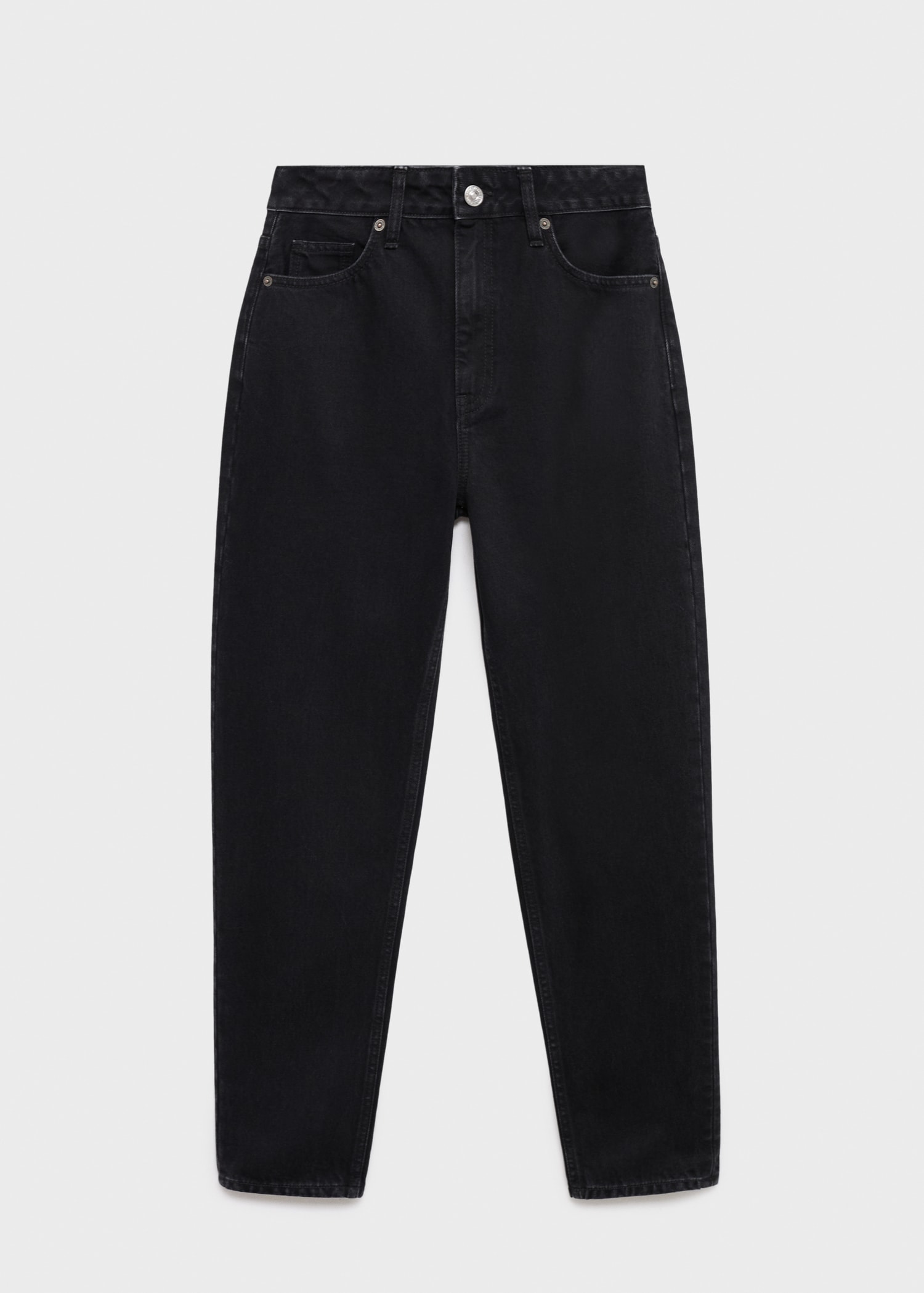 Mom Jeans Zara Denim Mujer Mom Fit Jeans Negro Mujer Zara Jeans
