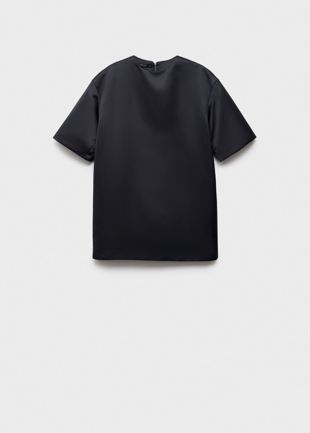 Mango Short satin dress