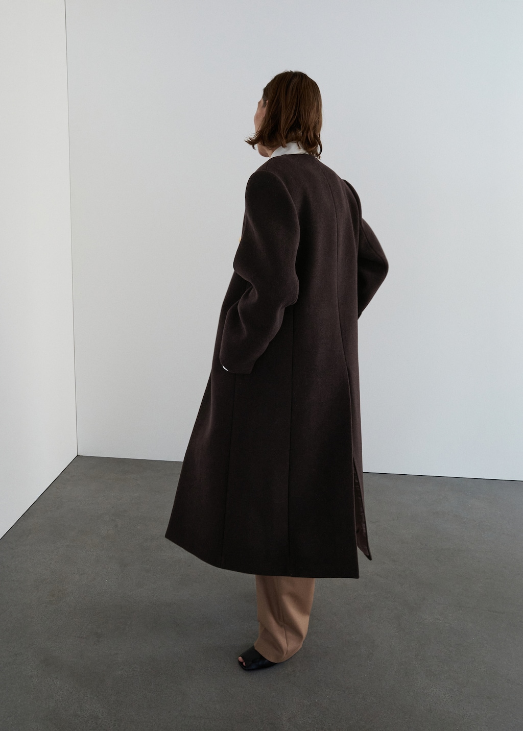 Long wool coat