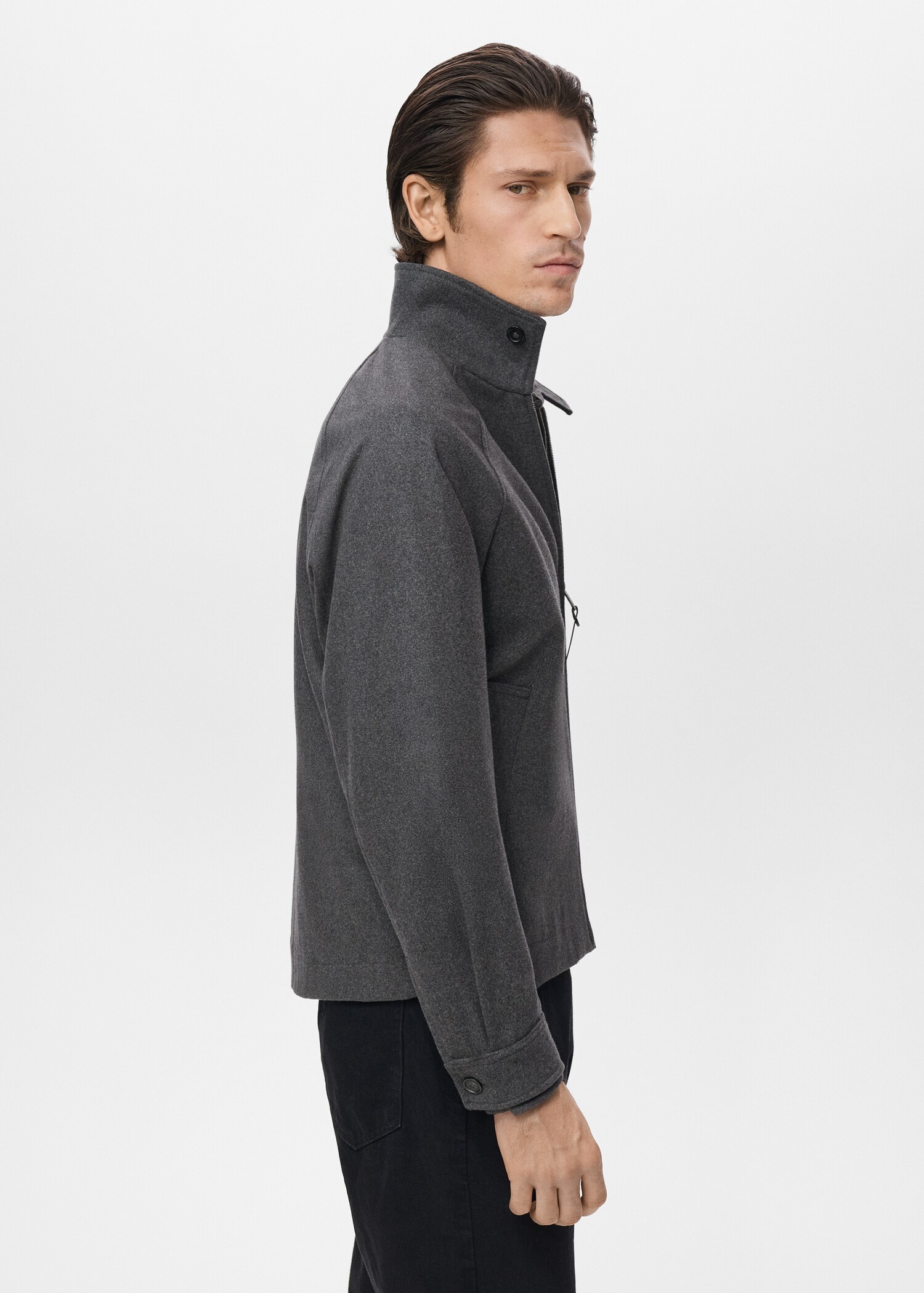 Wood blend jacket - تفاصيل المنتج 6