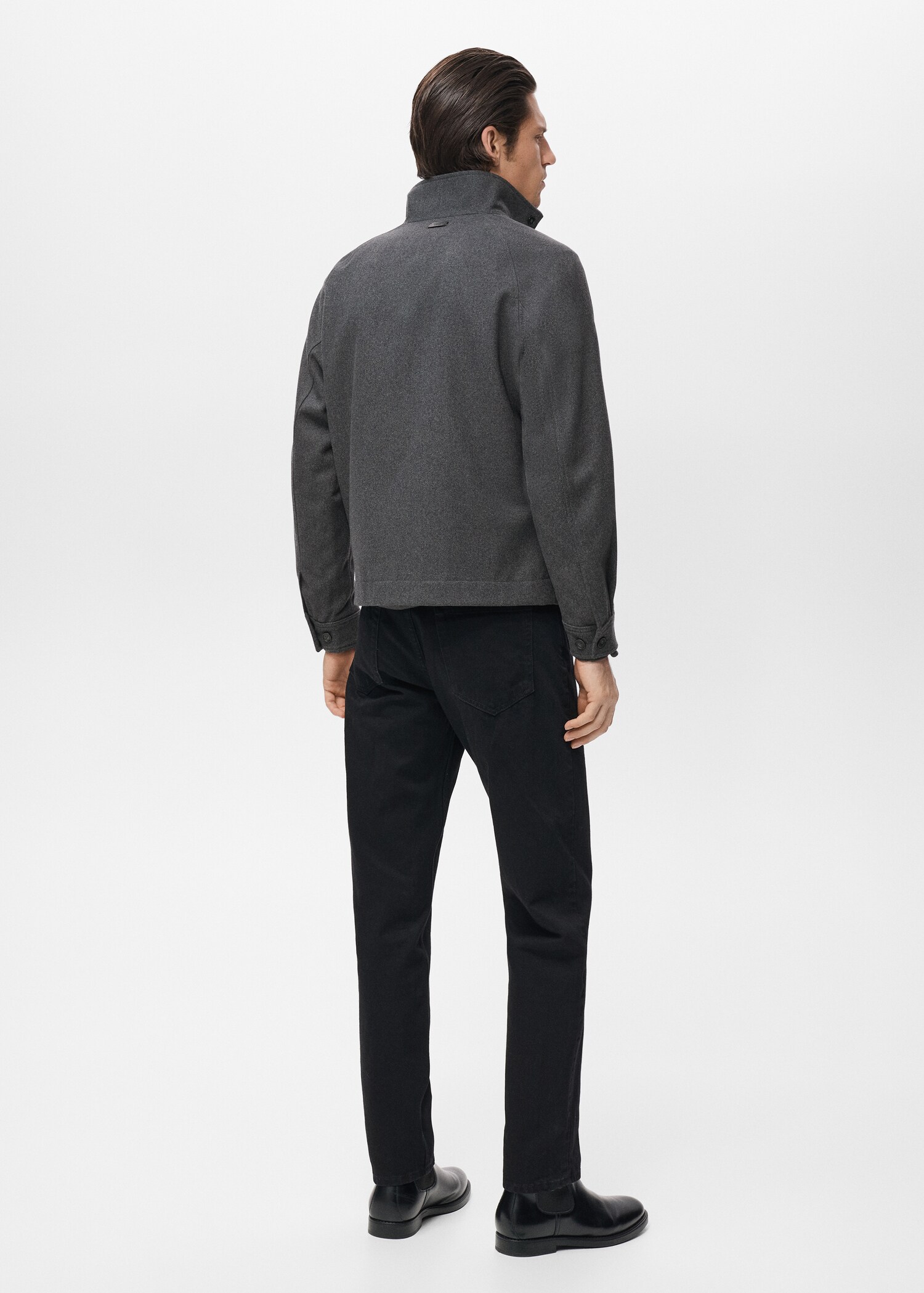 Wood blend jacket - الجهة الخلفية للمنتج