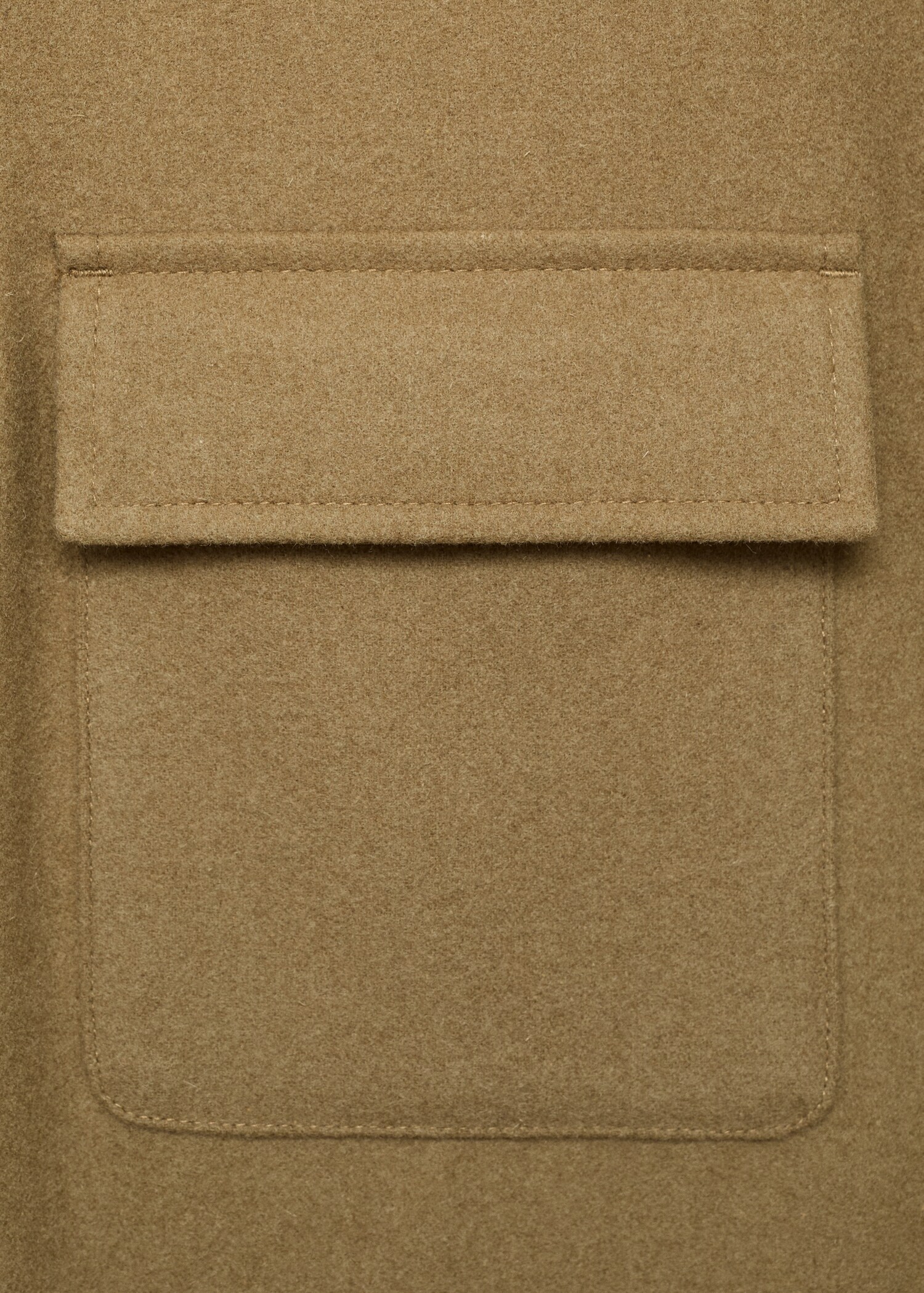 Wool jacket with pockets - Details of the article 0