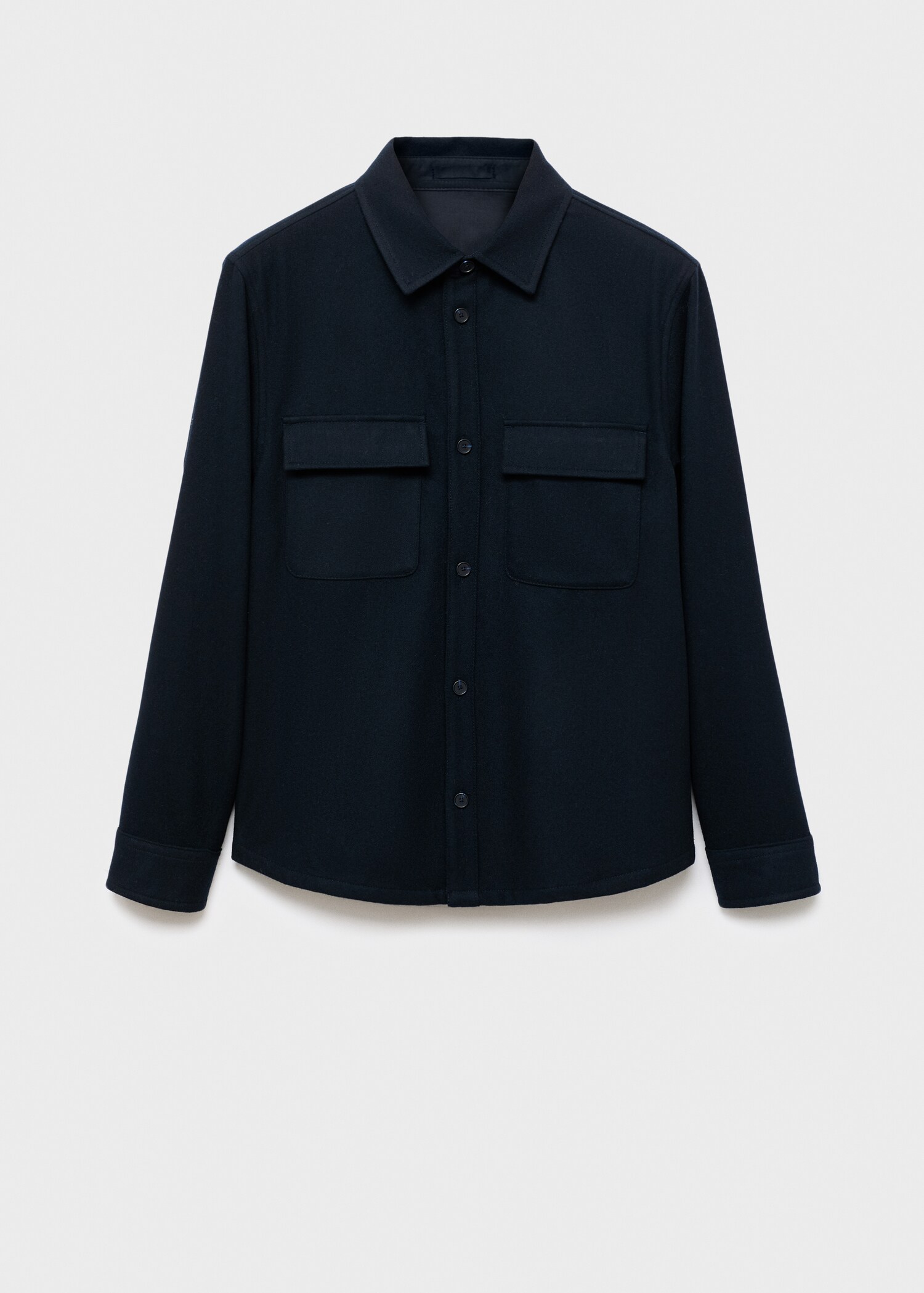 Wool jacket with pockets - Article without model