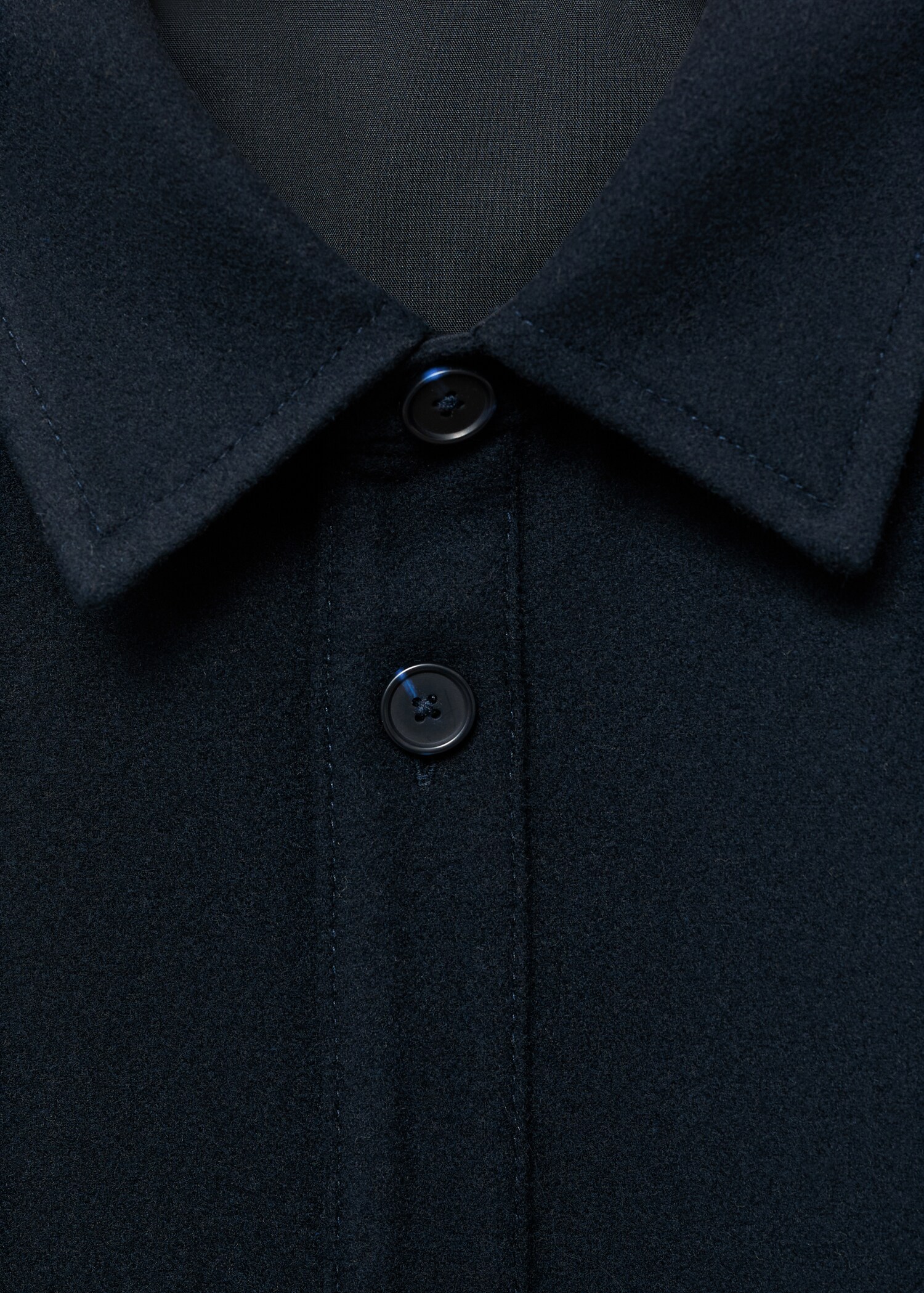 Wool jacket with pockets - Details of the article 8