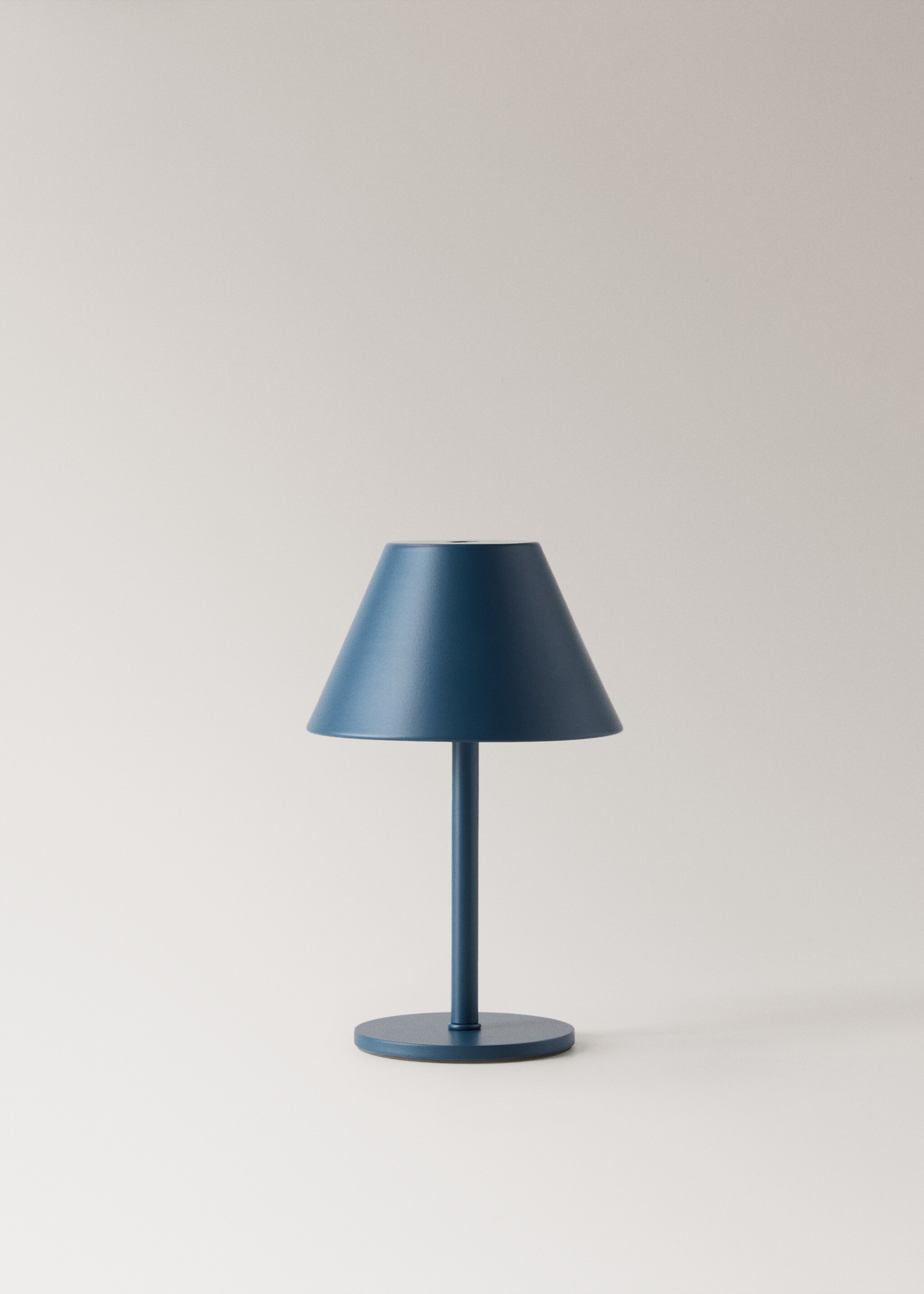 Kovová stolní lampa - Zboží bez modelu, Modrý inkoust. Ref: 17026727-00.