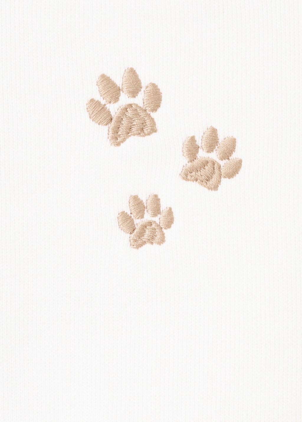 Embroidered lion sweatshirt