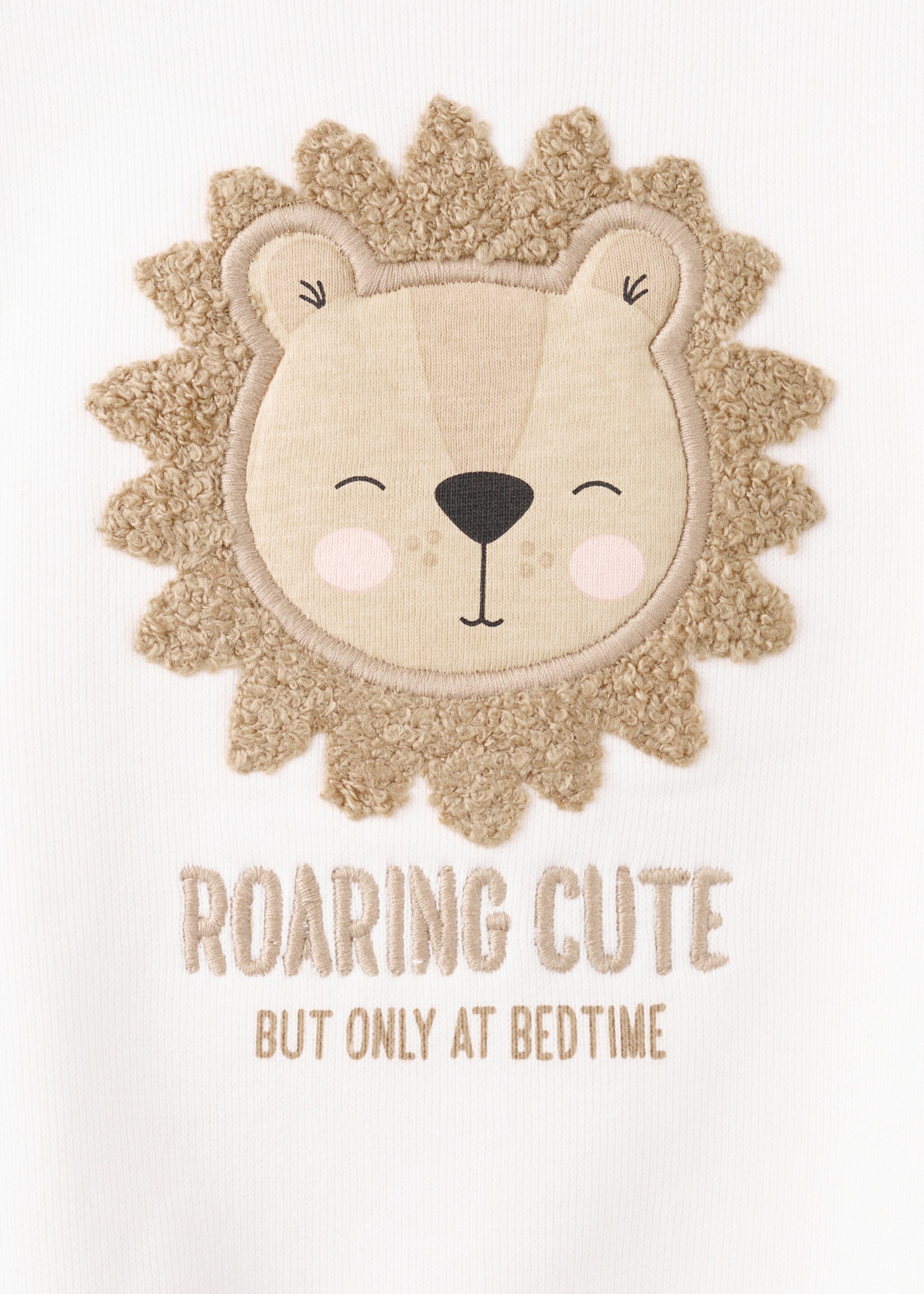 Sweatshirt roar - Деталь изделия 8, Грязно-белый. Ref: 17026729-00.