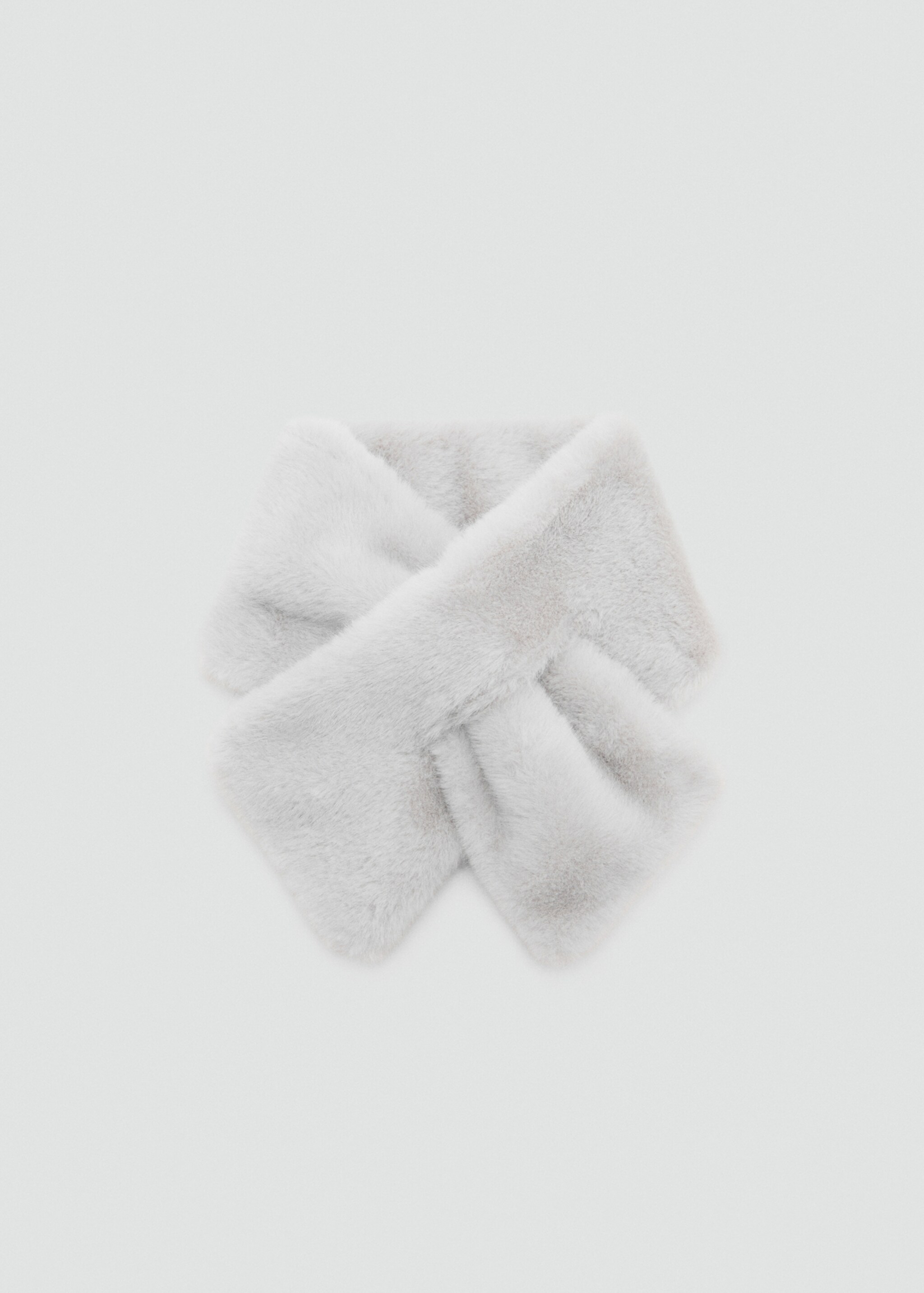 Scarf canelags - Article without model, Grey. Ref: 17026734-00.