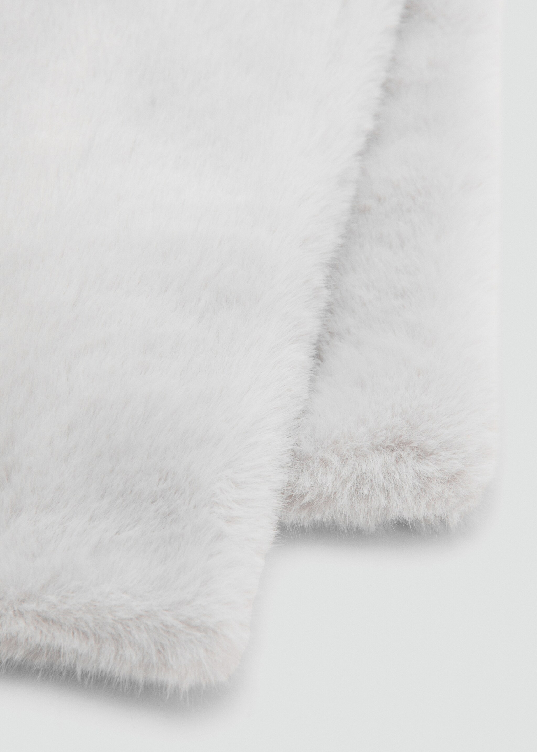 Scarf canelags - Details of the article 1, Grey. Ref: 17026734-00.