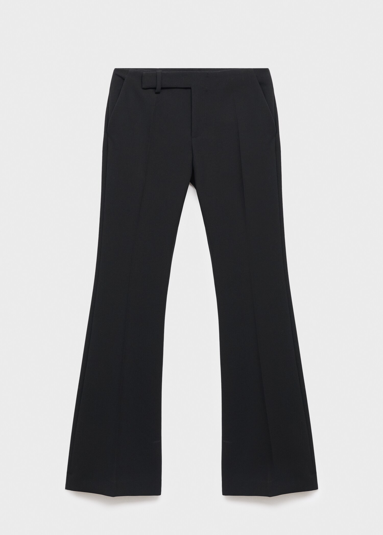 Mid-rise flare trousers - Article without model