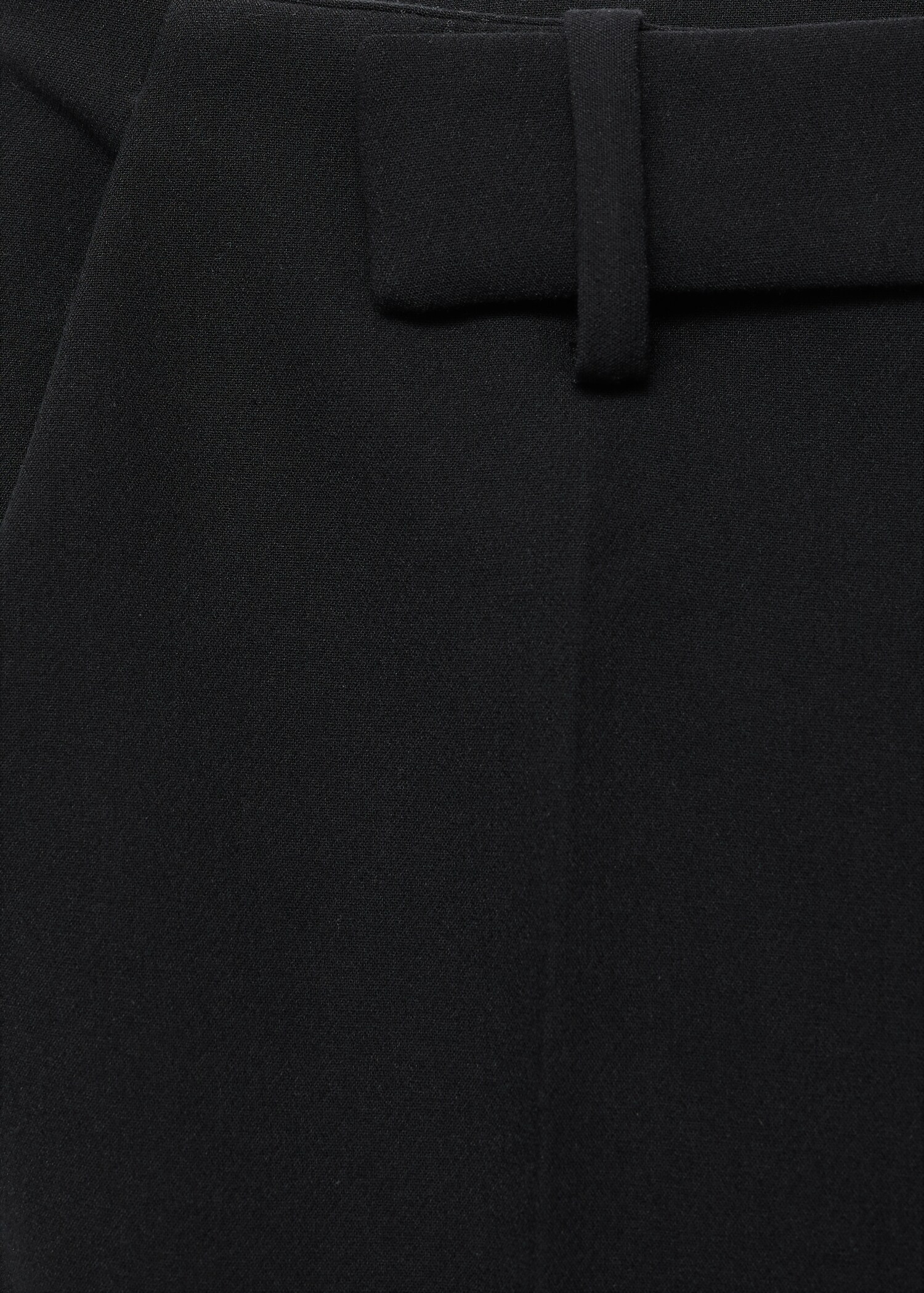 Mid-rise flare trousers - Details of the article 8