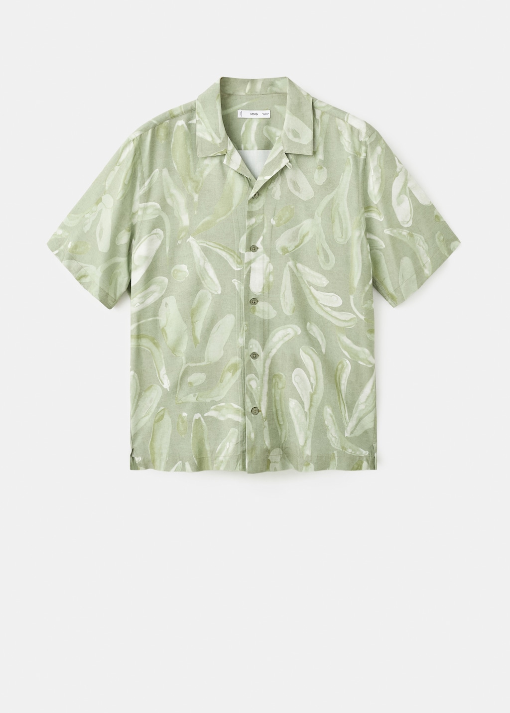 Fluid relaxed-fit printed shirt