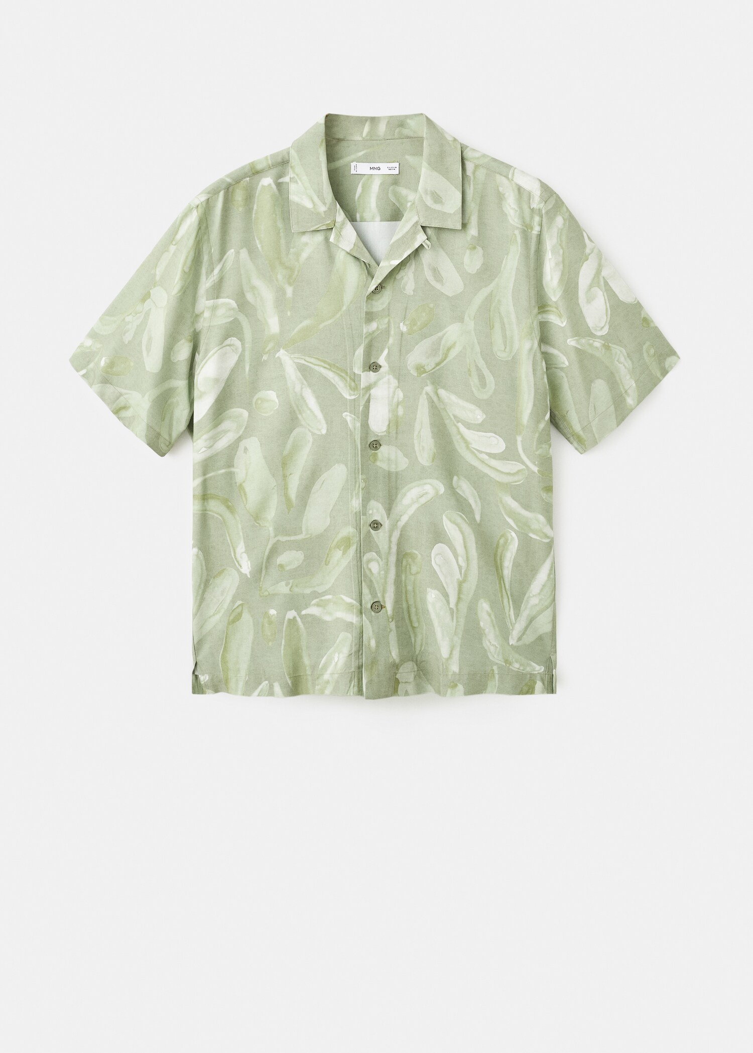 Camisa relaxed fit fluída estampada - Artículo sin modelo