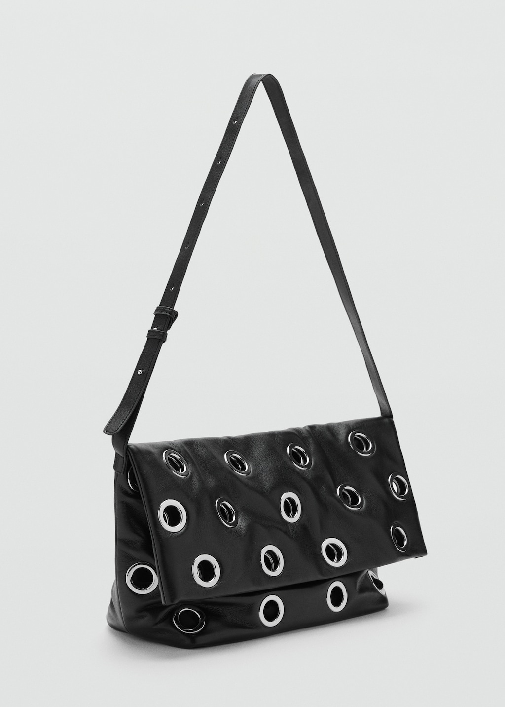 Crossbody bag with eyelets - image 3