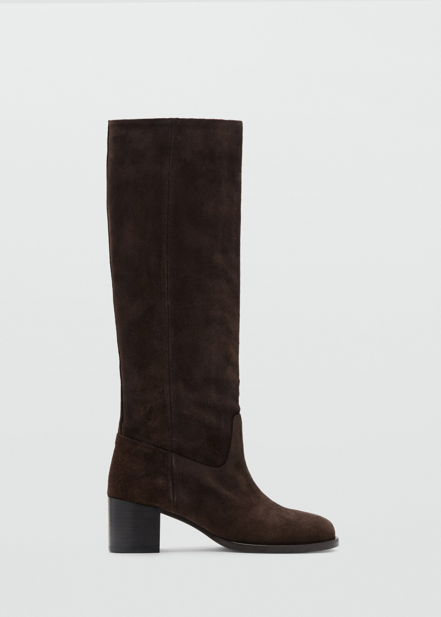 Bottes suède talon - Article sans modèle
