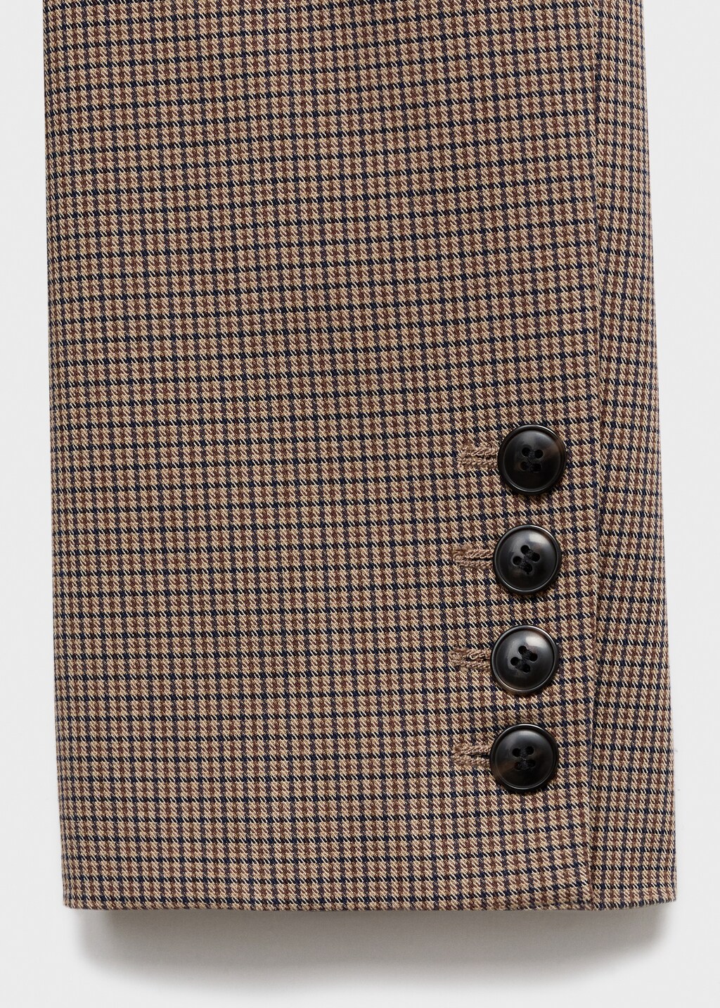 Mango Straight blazer with flap pockets