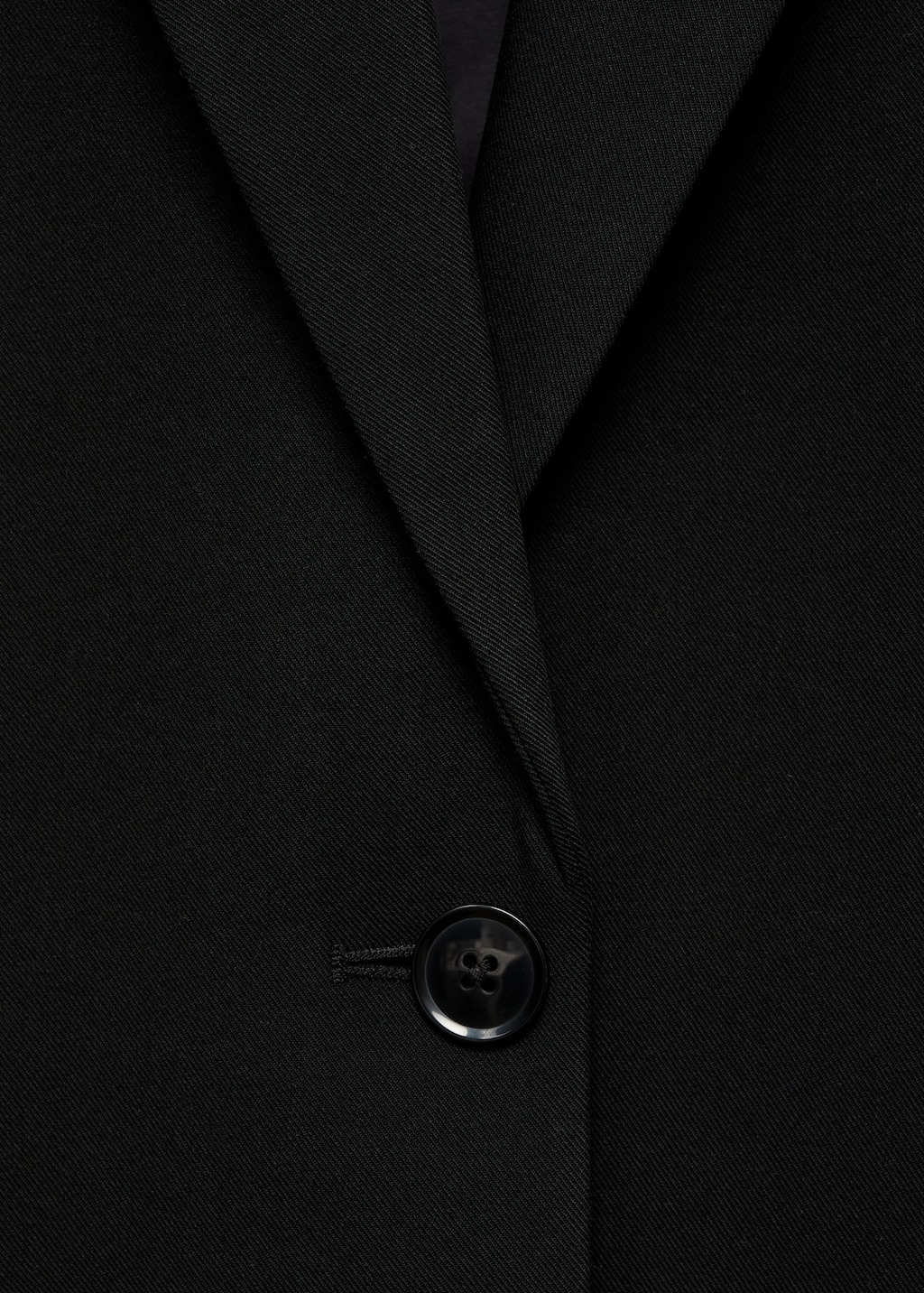 Straight blazer with flap pockets