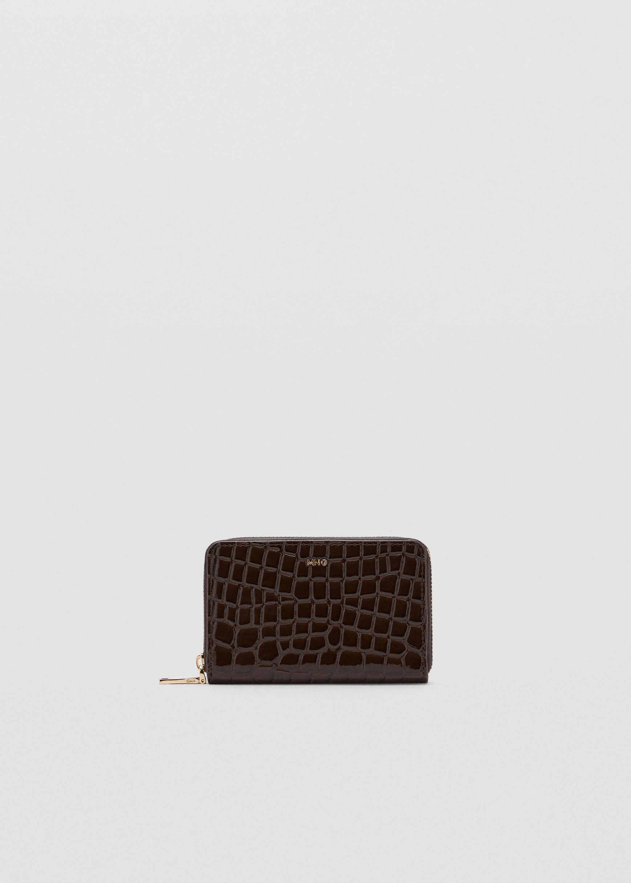 Medium crocodile wallet - Article without model, Chocolate. Ref: 17027131-00.
