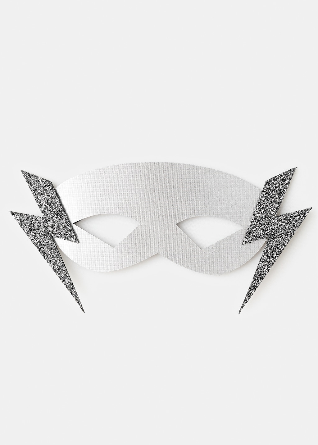 Cape and lightning mask