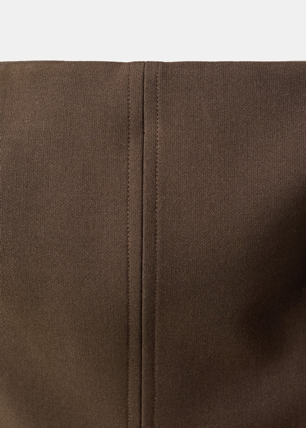 Strapless flared dress