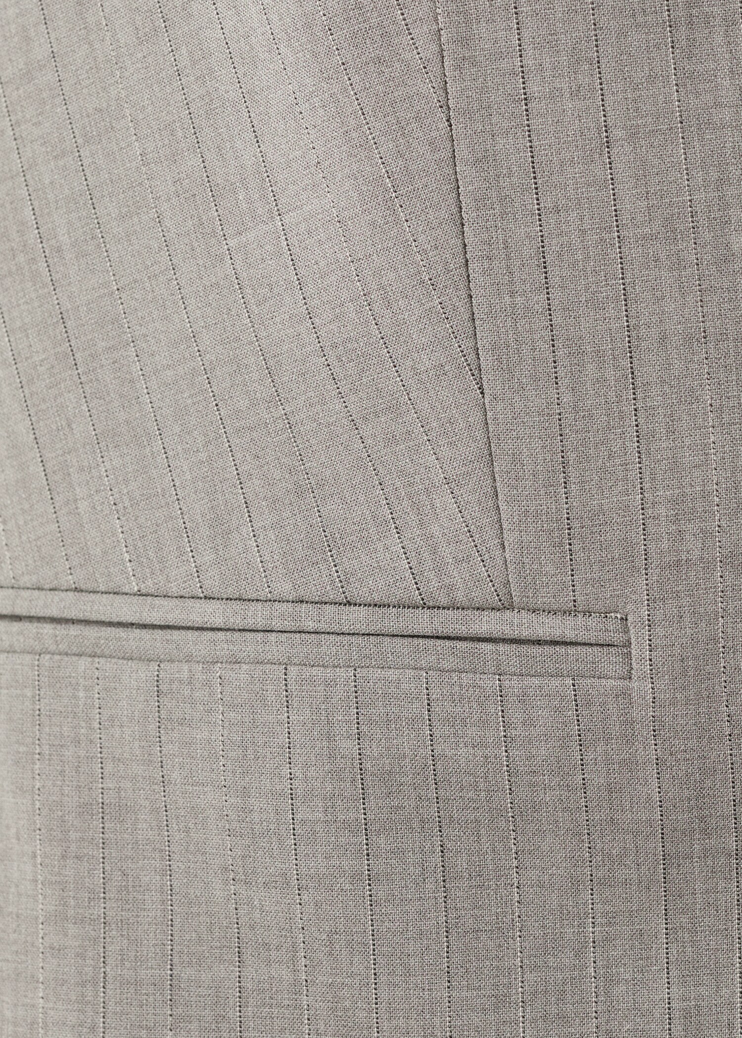 Wool-blend suit waistcoat - Details of the article 0