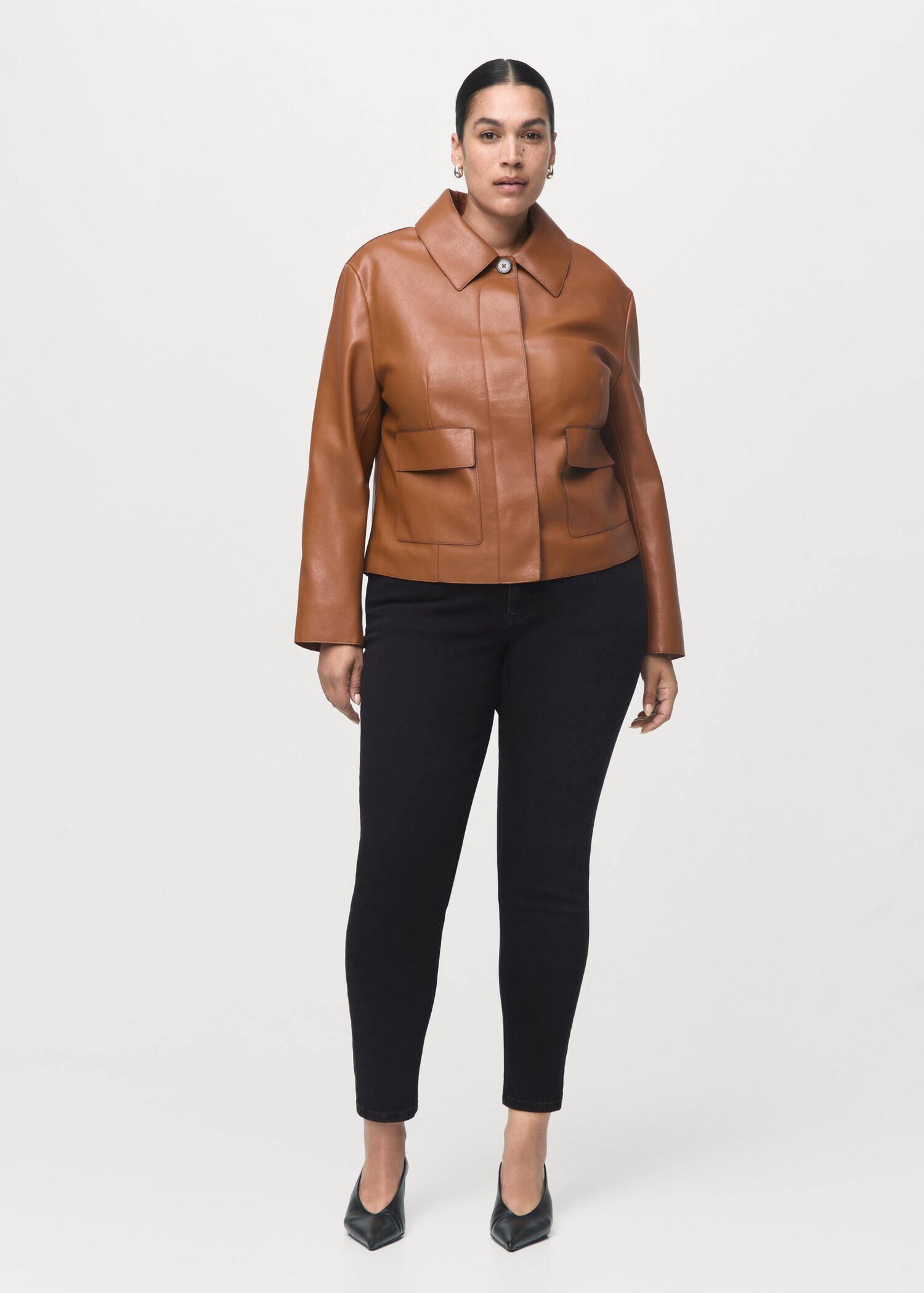 Mid-rise skinny jeans - Details of the article 3