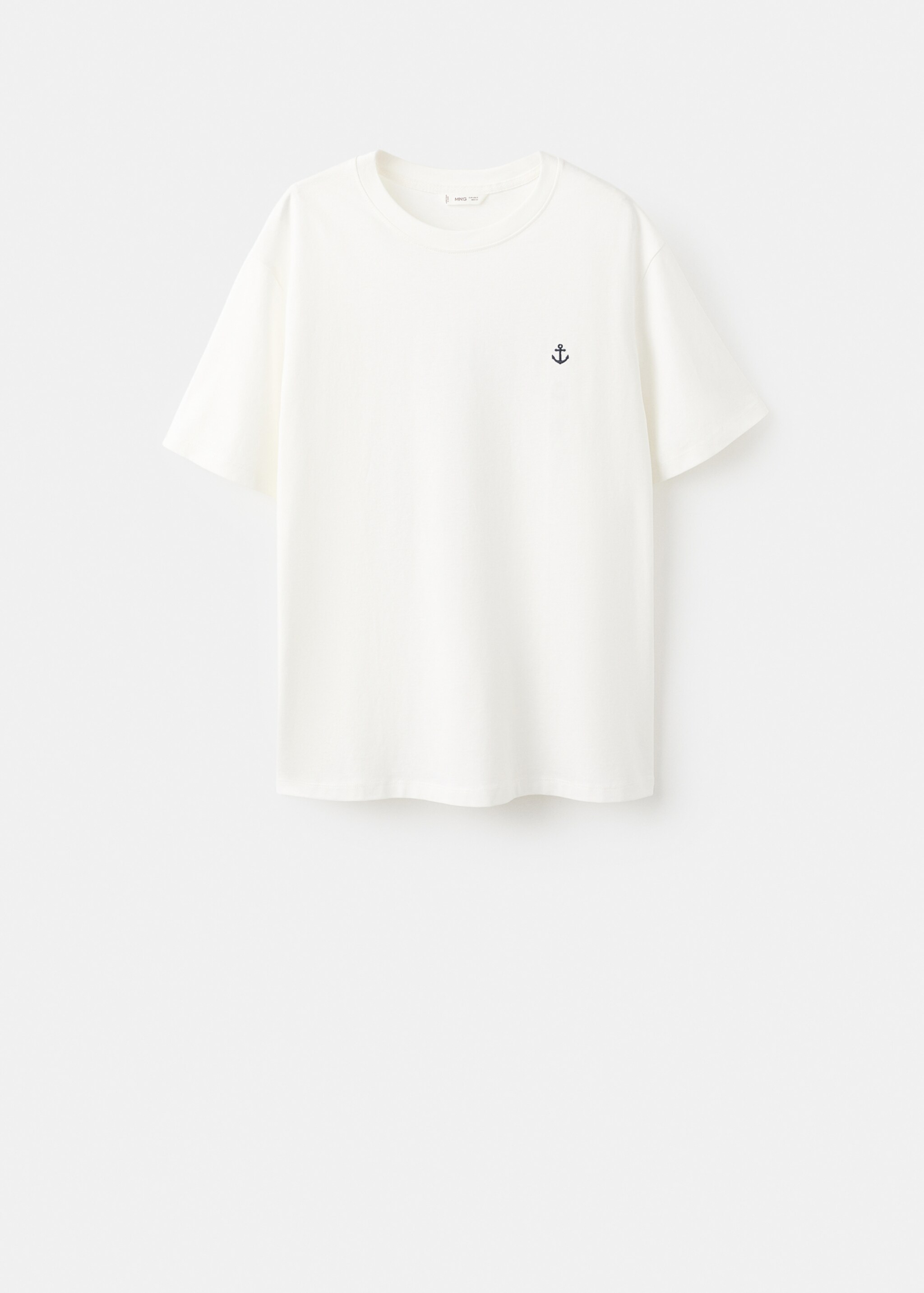 T-shirt captain - Article without model, Off White. Ref: 17027769-00.