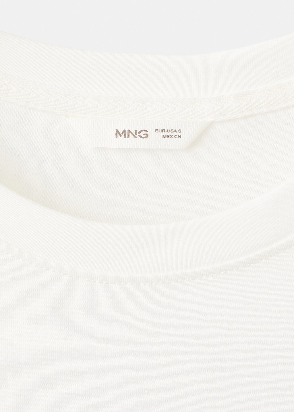 Embroidered cotton T-shirt