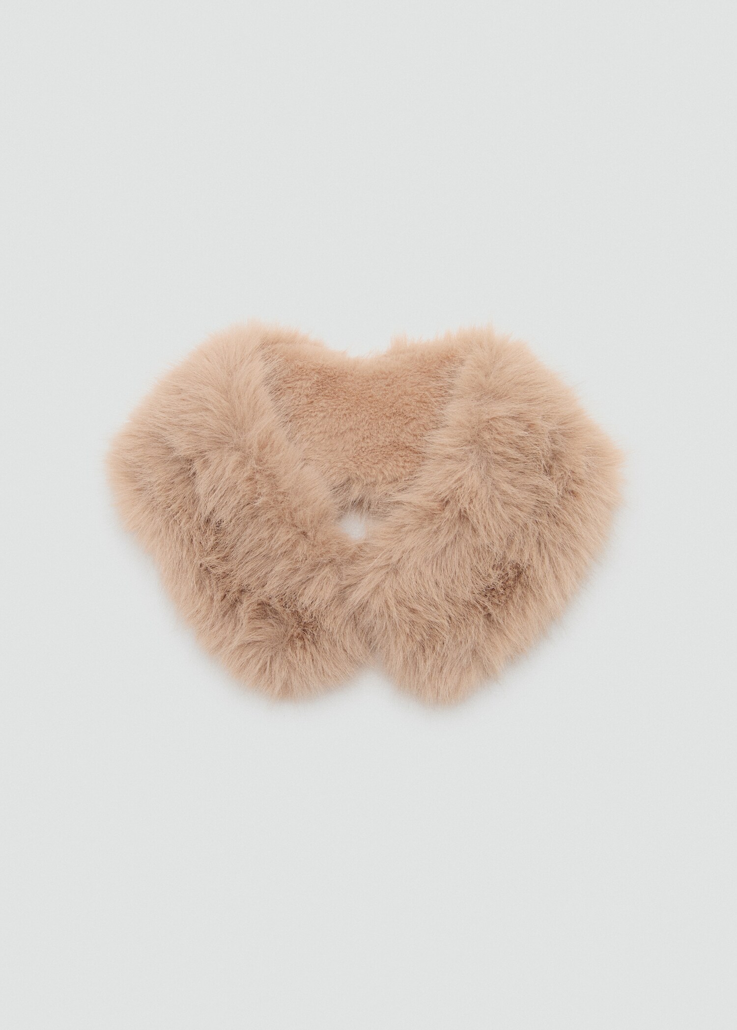 Faux fur effect scarf - Article without model
