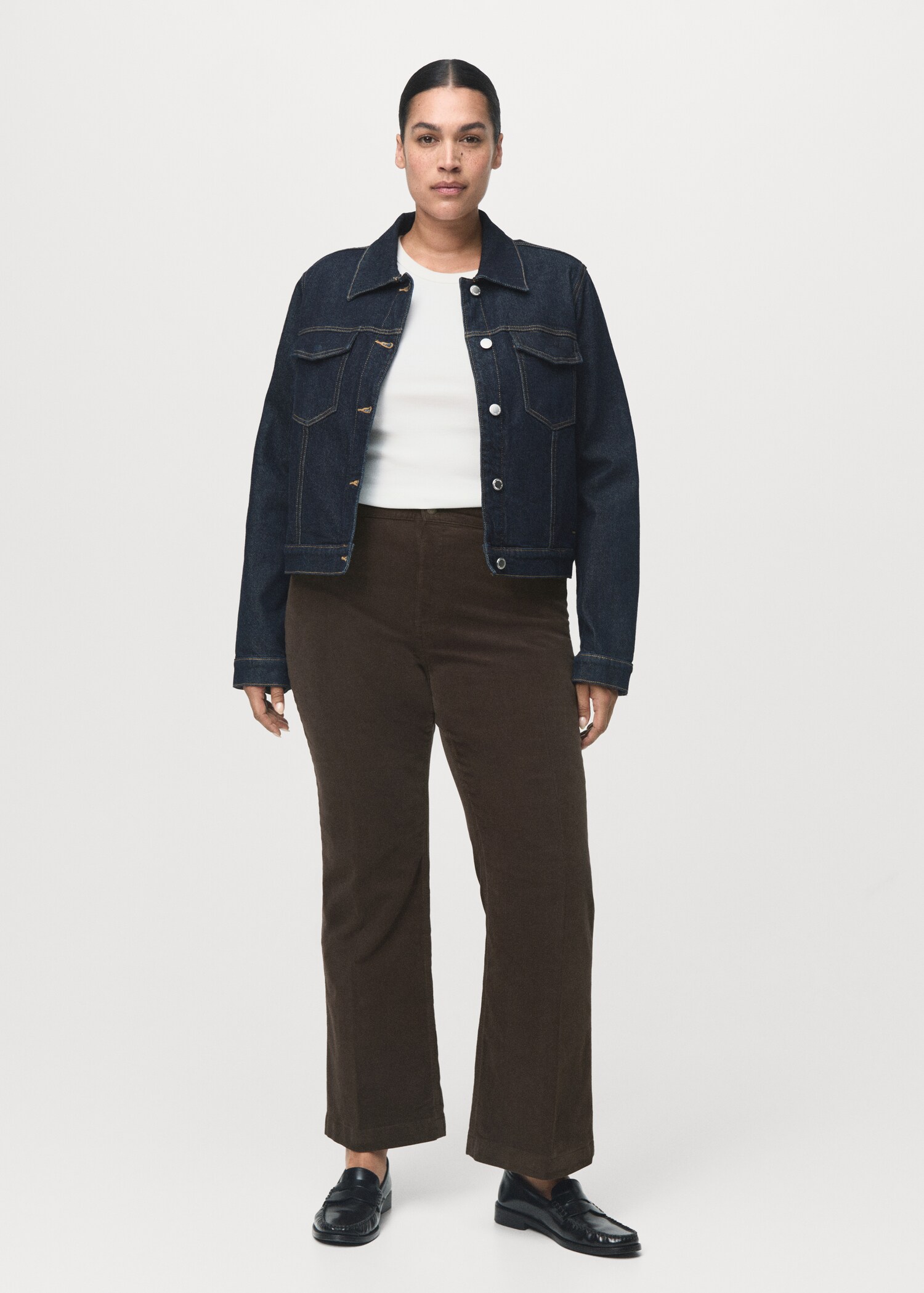 Flared-Jeans aus Cord - Detail des Artikels 3