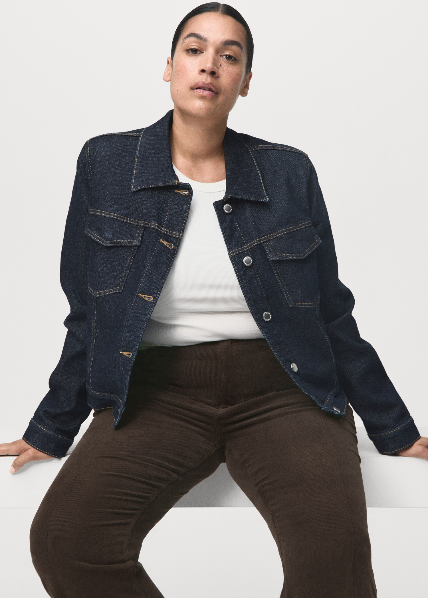 Flared-Jeans aus Cord - Detail des Artikels 5