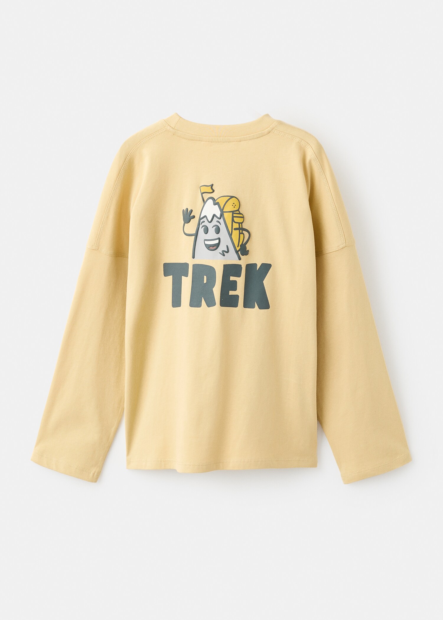 T-shirt en coton imprimé - Verso de l’article