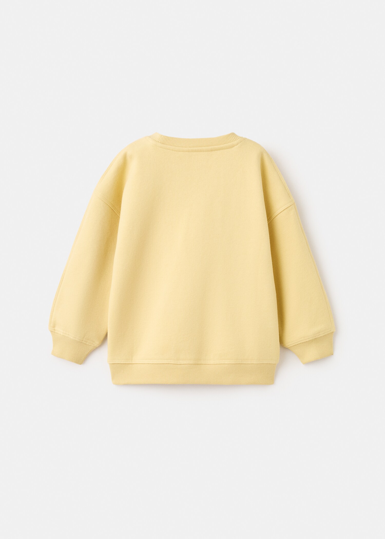 Sweatshirt journey - Reverse of the article