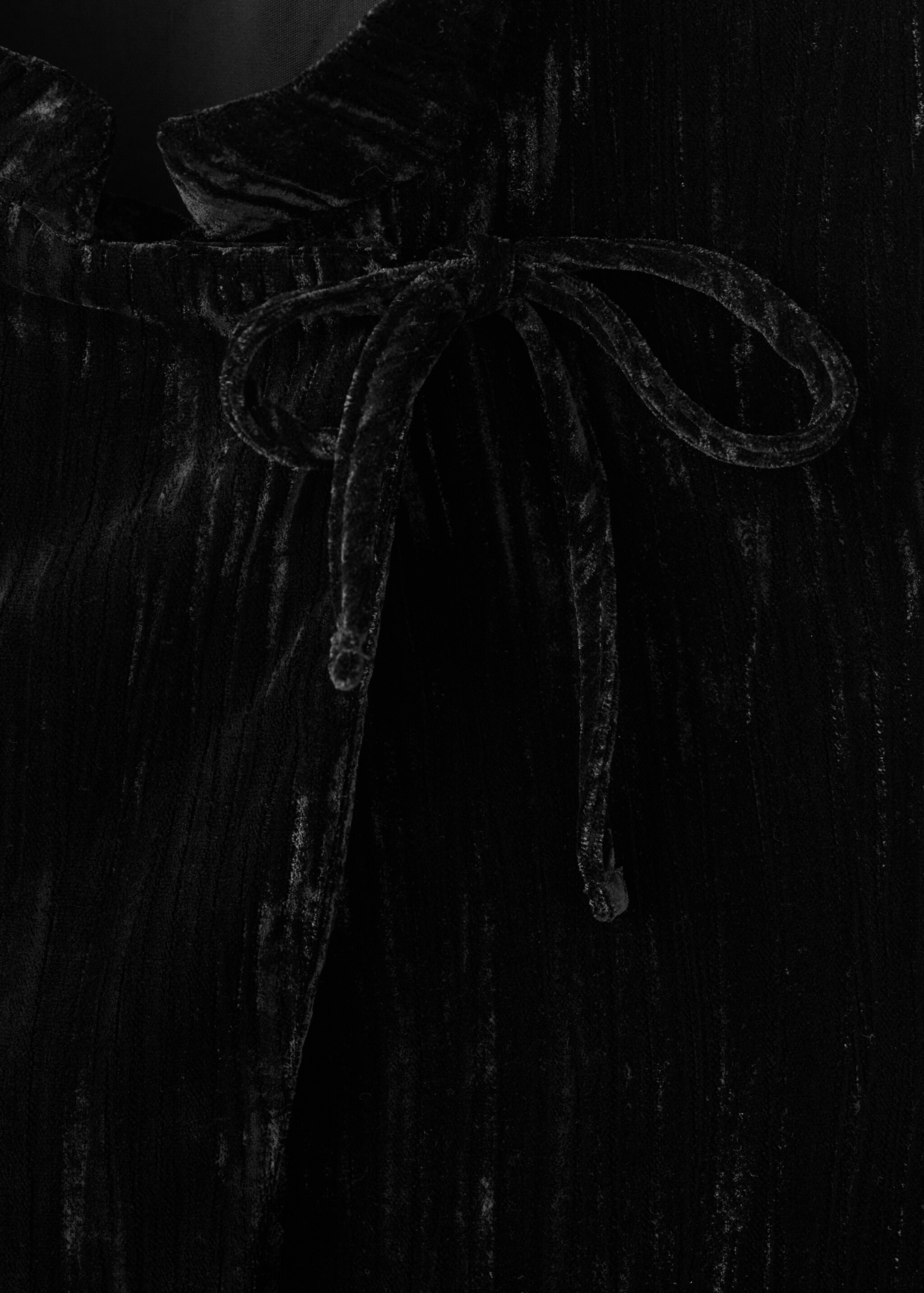 Top gilet en velours - Détail de l'article 0, Noir. Ref: 17027786-00.