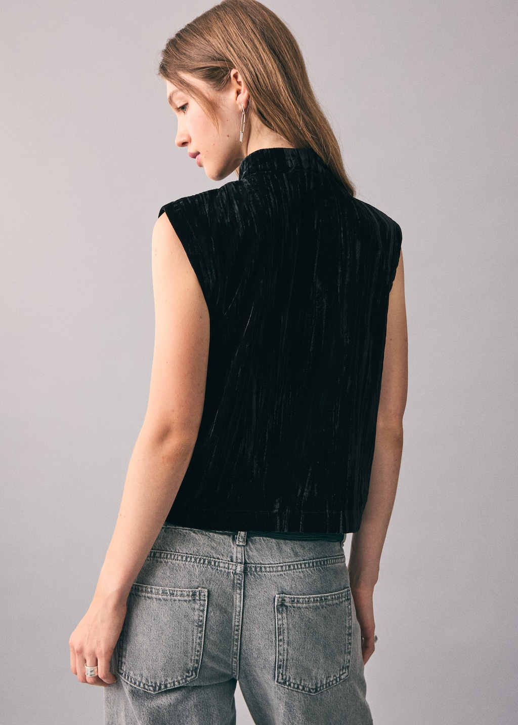 本日まで！！barbell object velvet vest 25ss 本日まで！！barbell object velvet vest 25ss