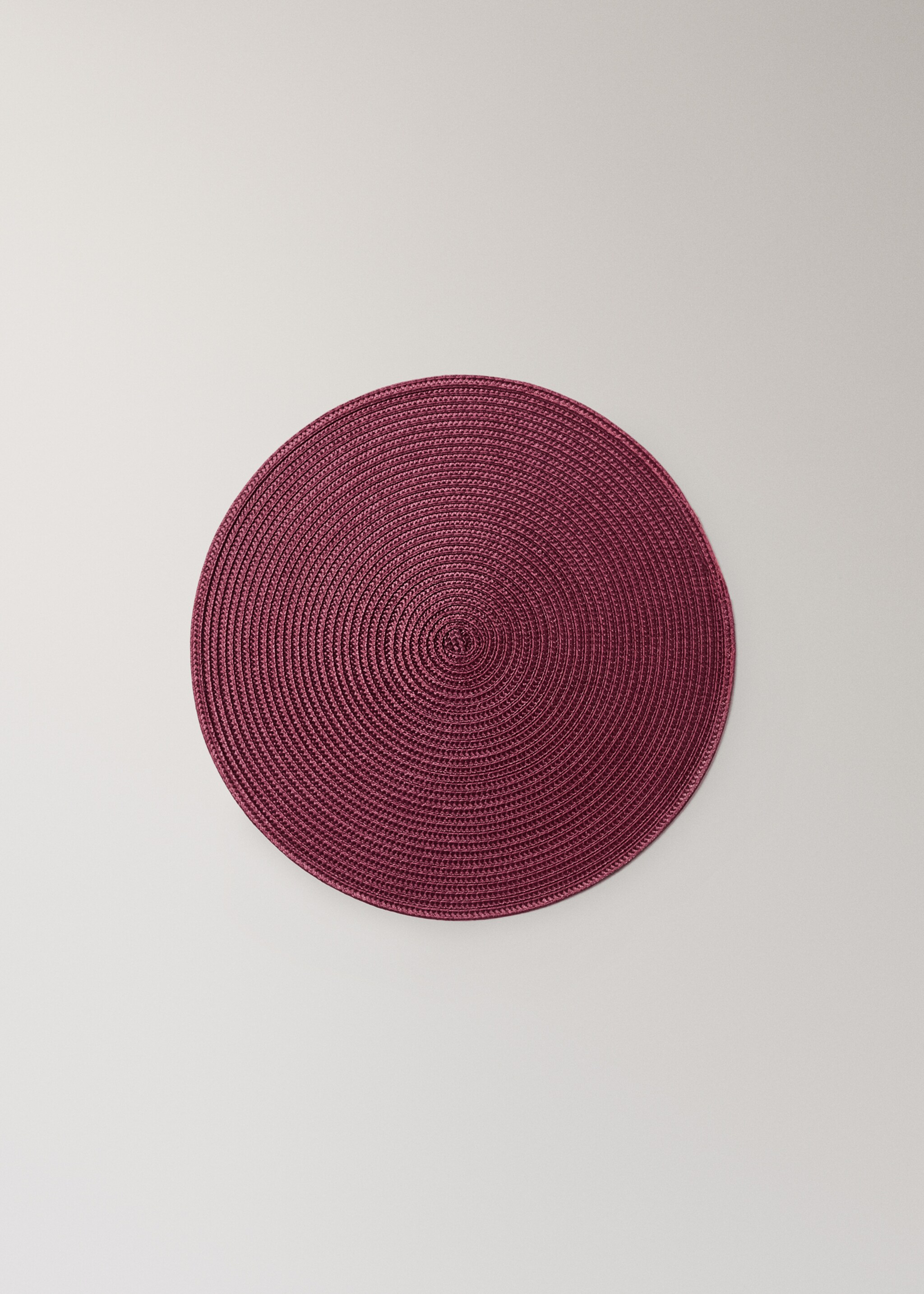 Polypropylene placemats - Article without model, Red. Ref: 17027787-00.
