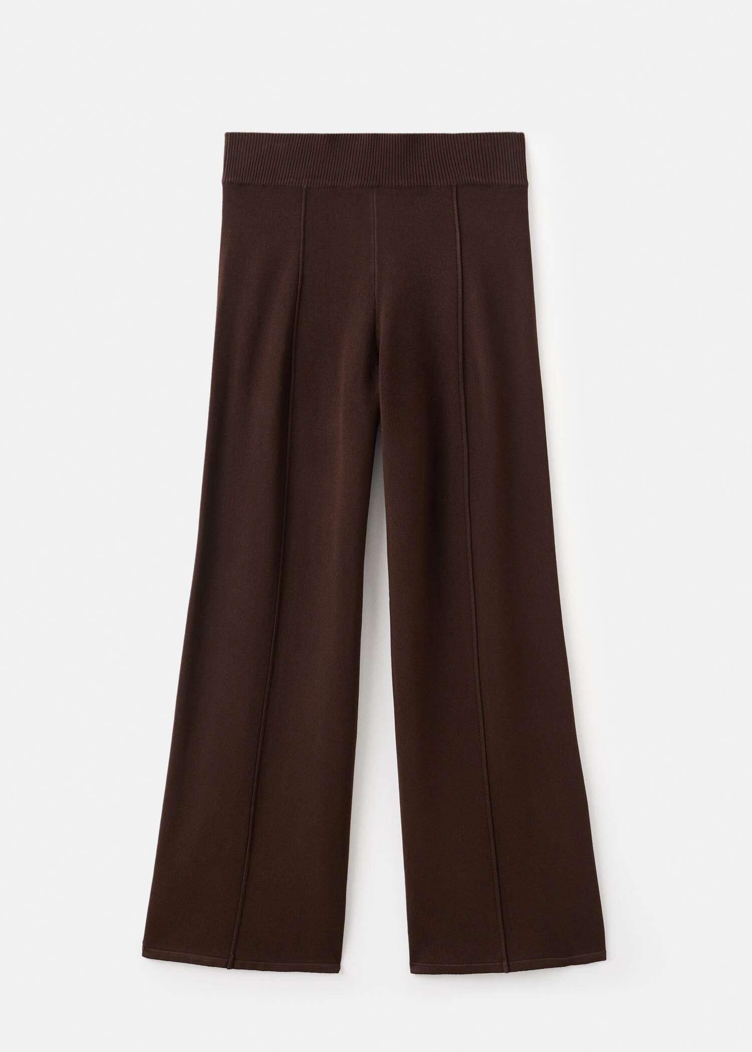 Pantalon en tricot avec coutures - Article sans modèle