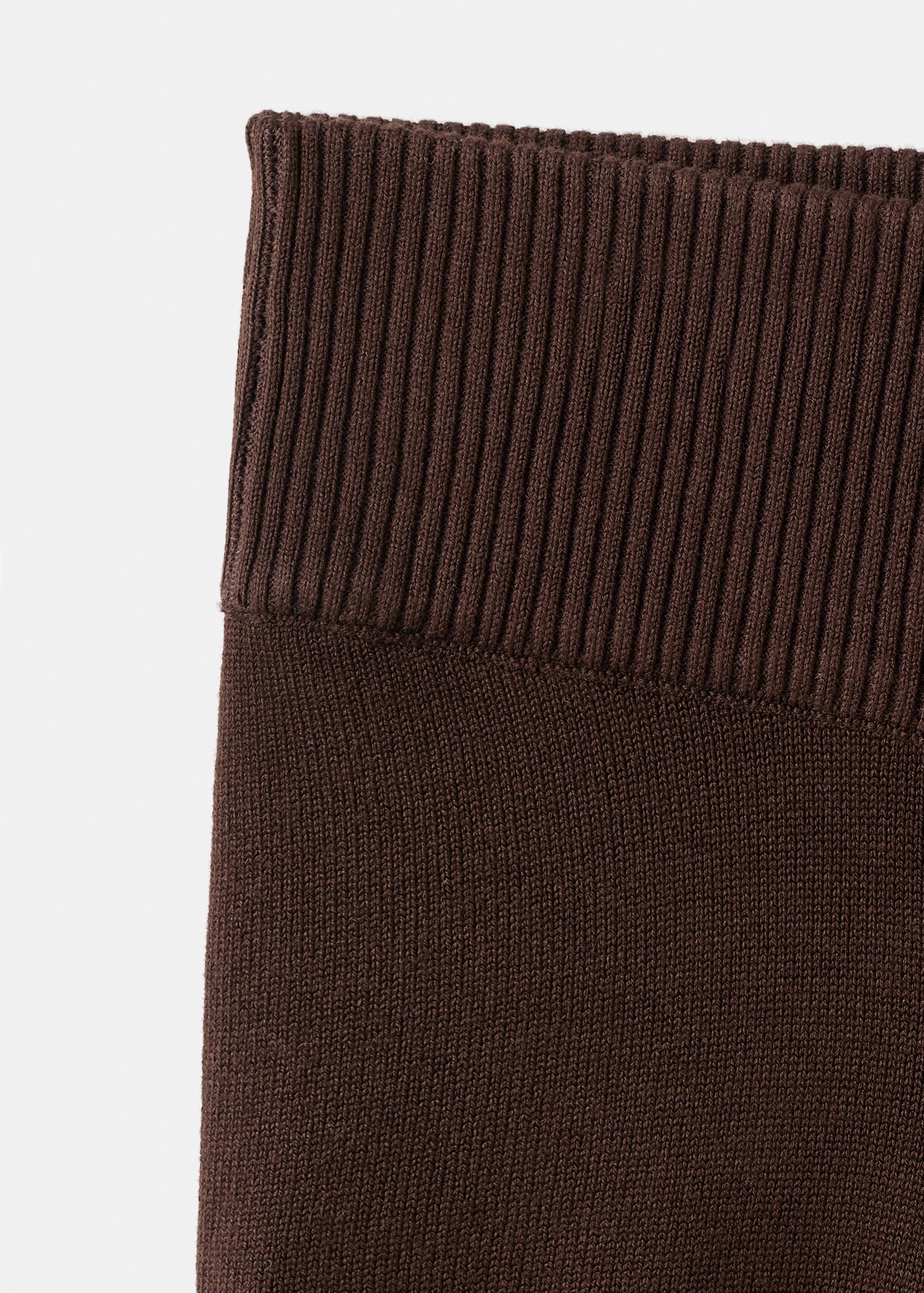 Pantalon en tricot avec coutures - Détail de l'article 0