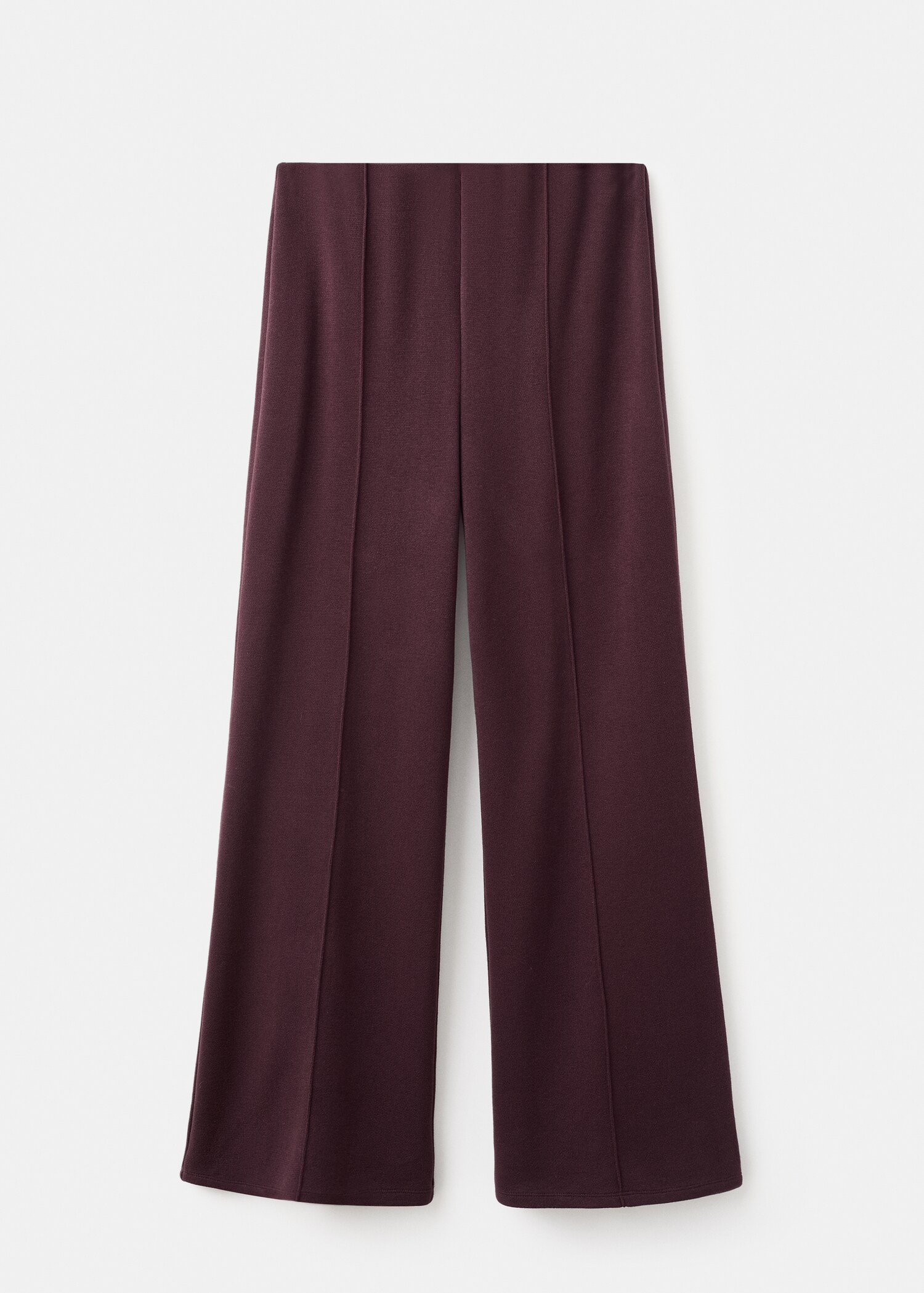 Seam-detail straight-fit trousers - Article without model