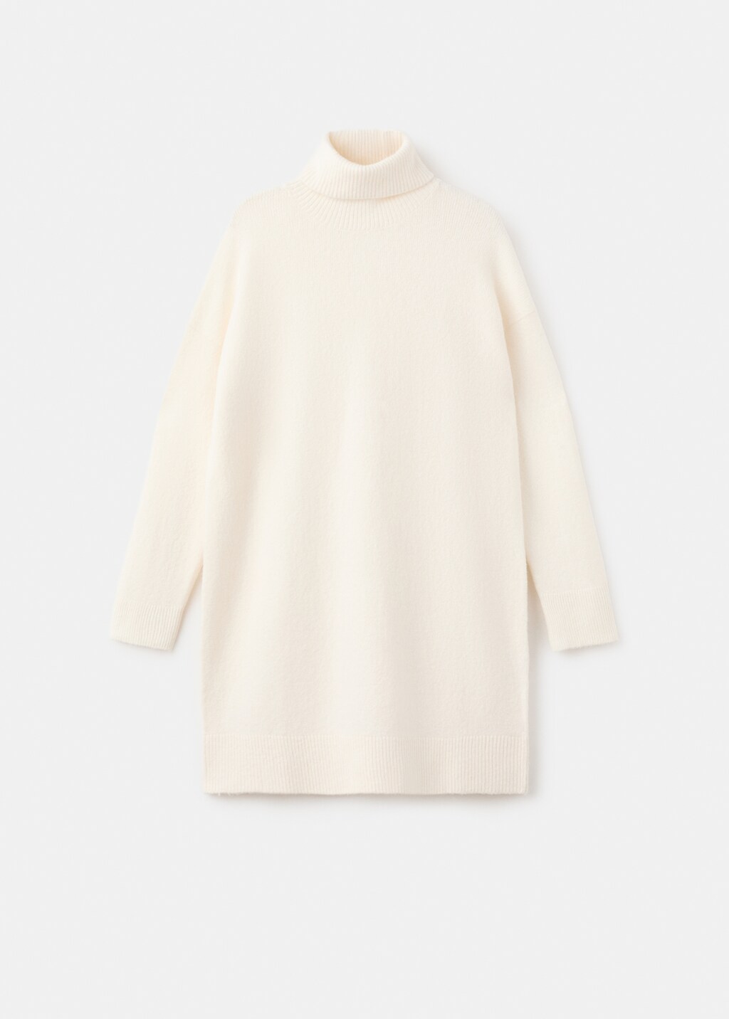 Mango Knitted turtleneck dress